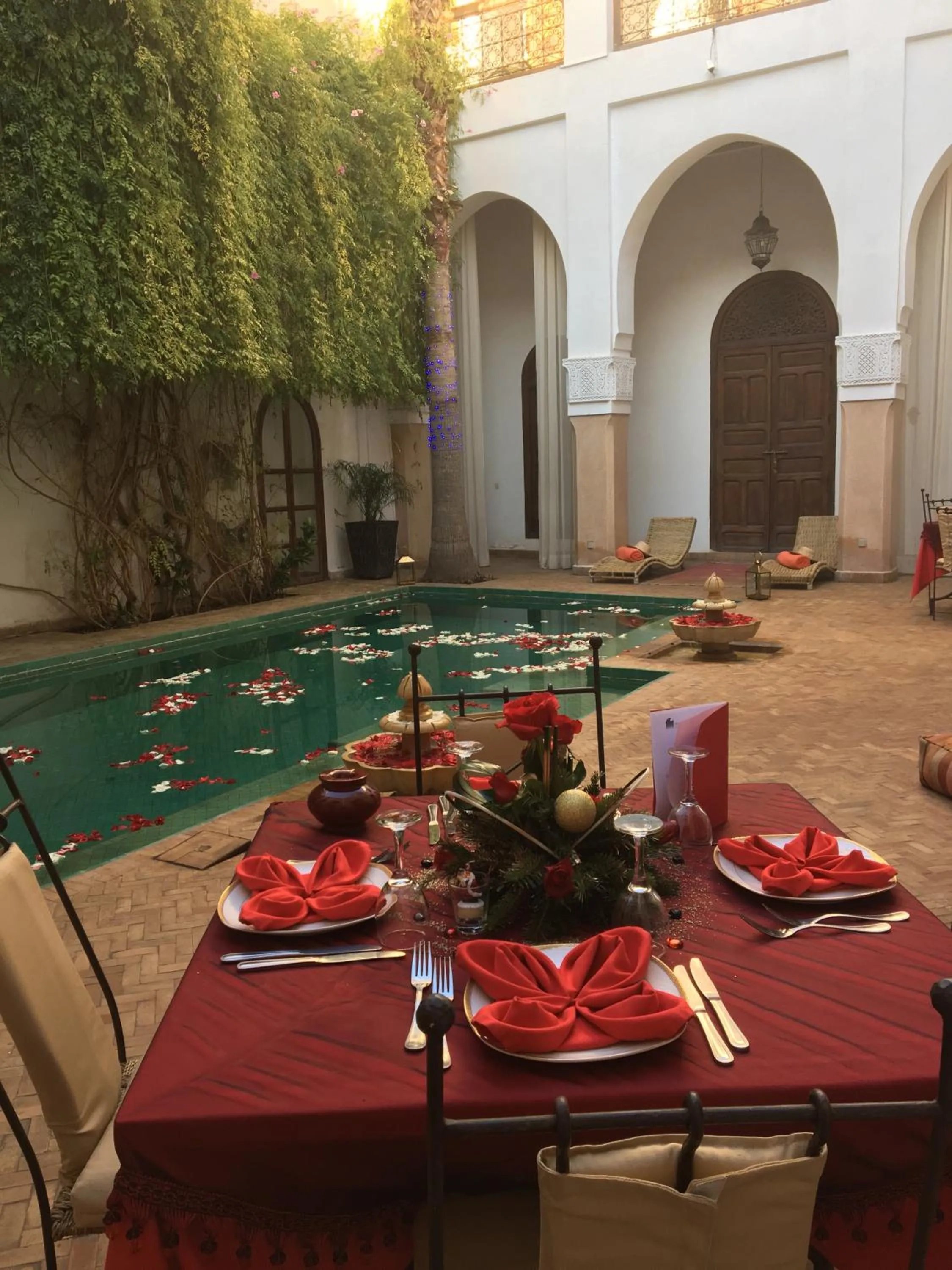 Dinner in Riad Shama Suites & Spa