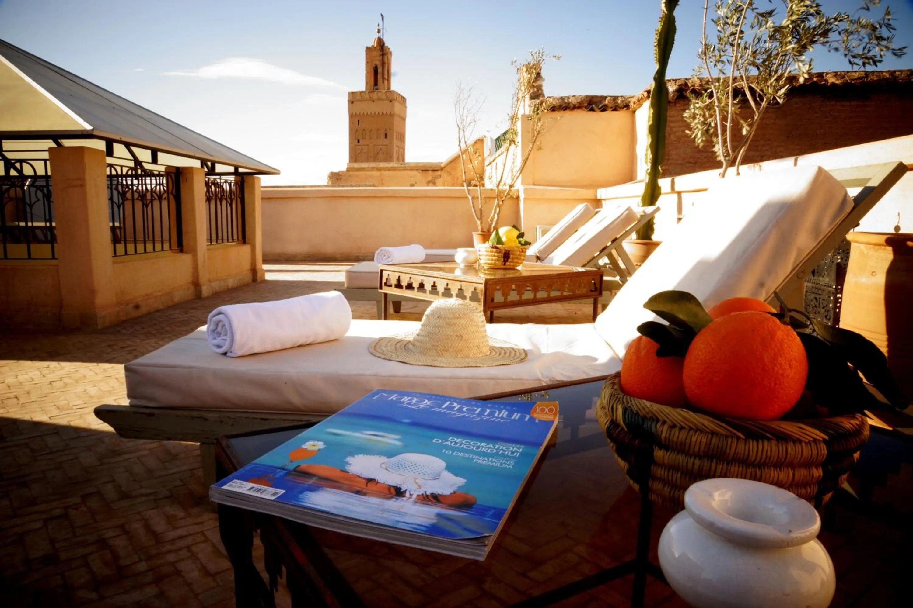 Balcony/Terrace in Riad Shama Suites & Spa
