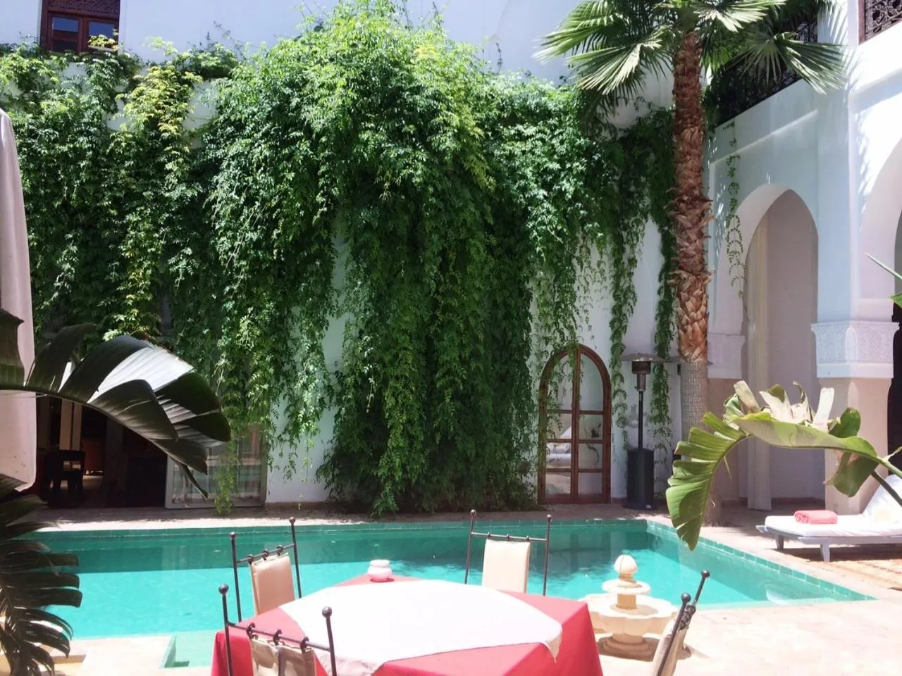 Pool view in Riad Shama Suites & Spa