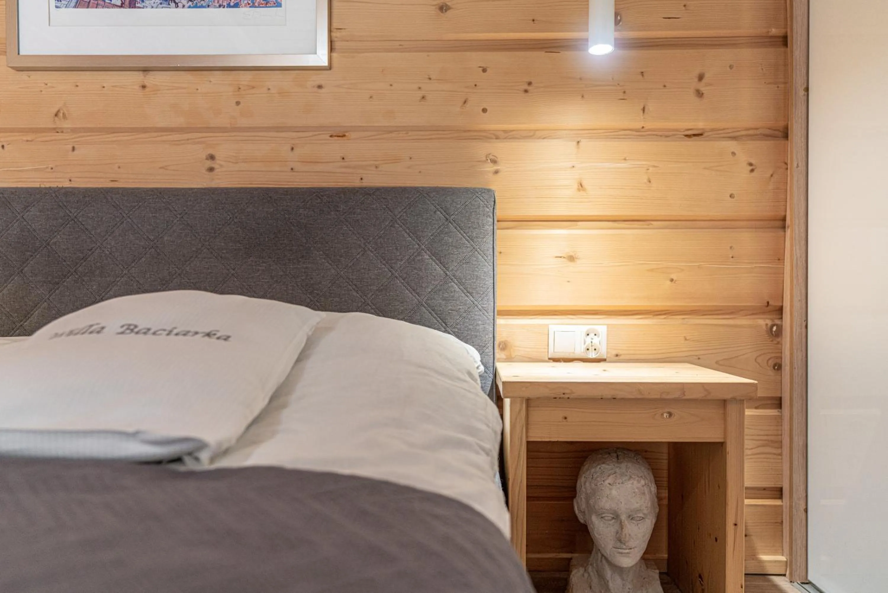 Bed in Willa Baciarka-basen, sauny i jacuzzi