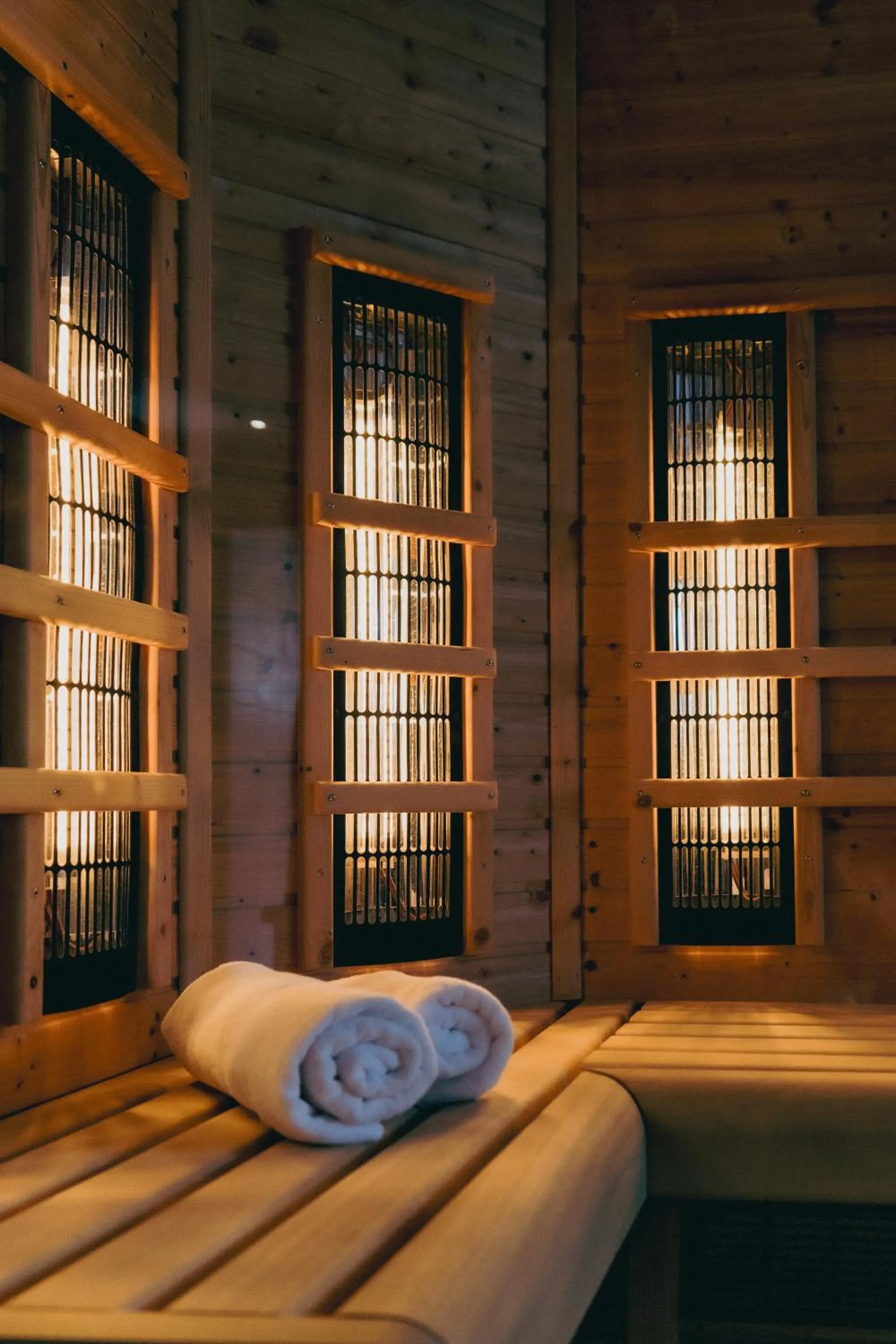 Sauna, Bed in Willa Baciarka-basen, sauny i jacuzzi