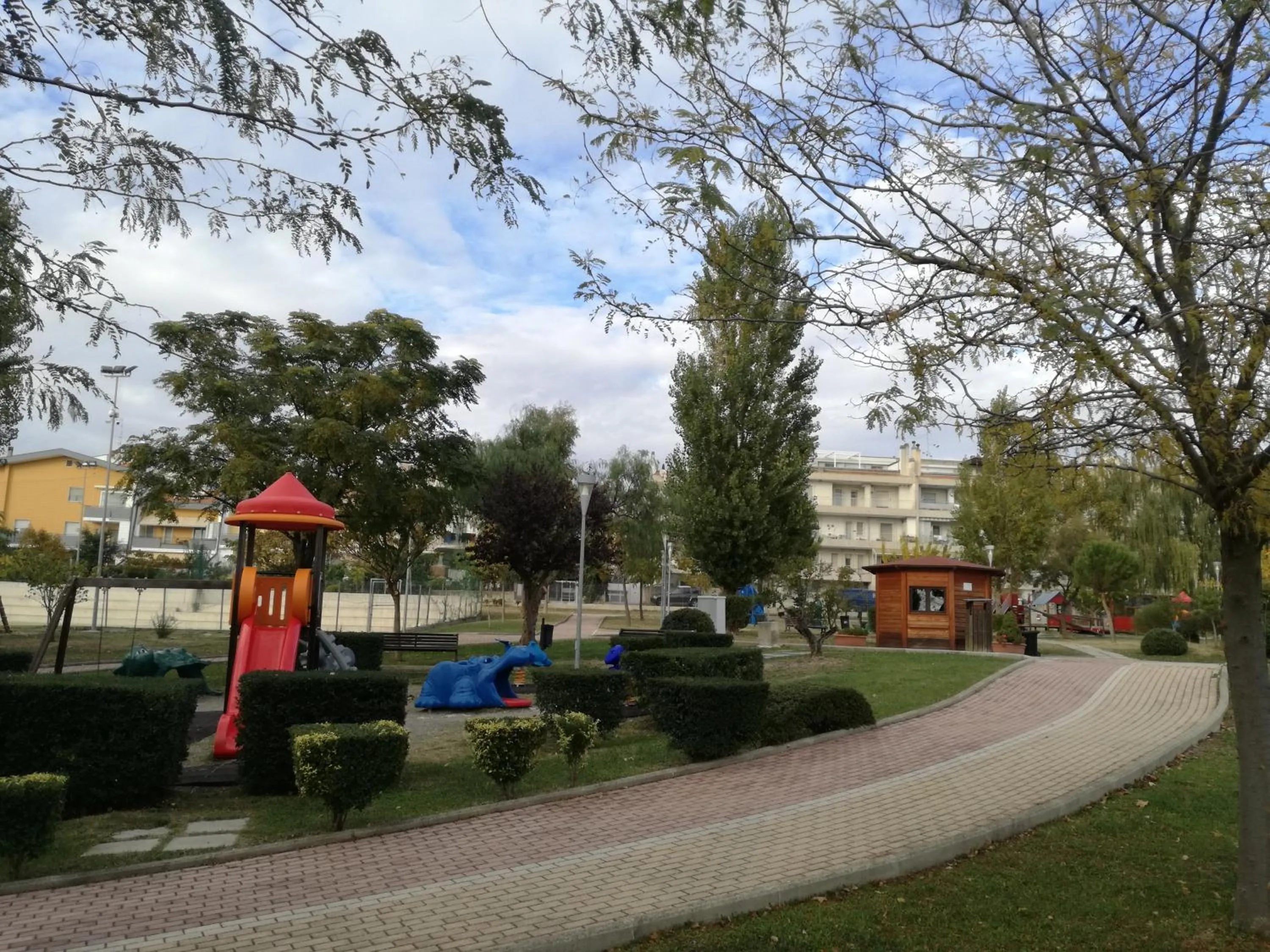 Children play ground in Il Crusco