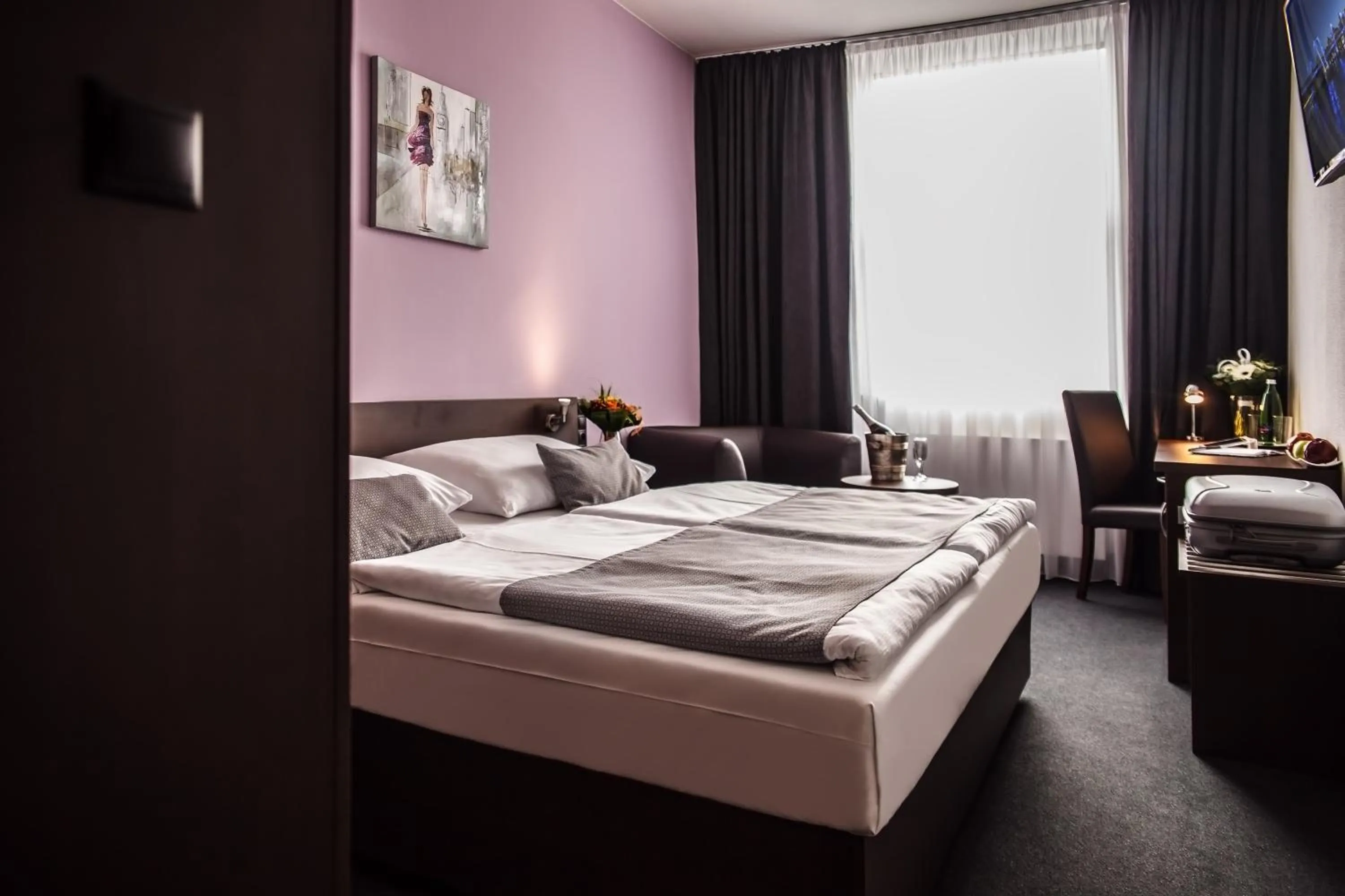 Photo of the whole room, Bed in Interhotel Zlín