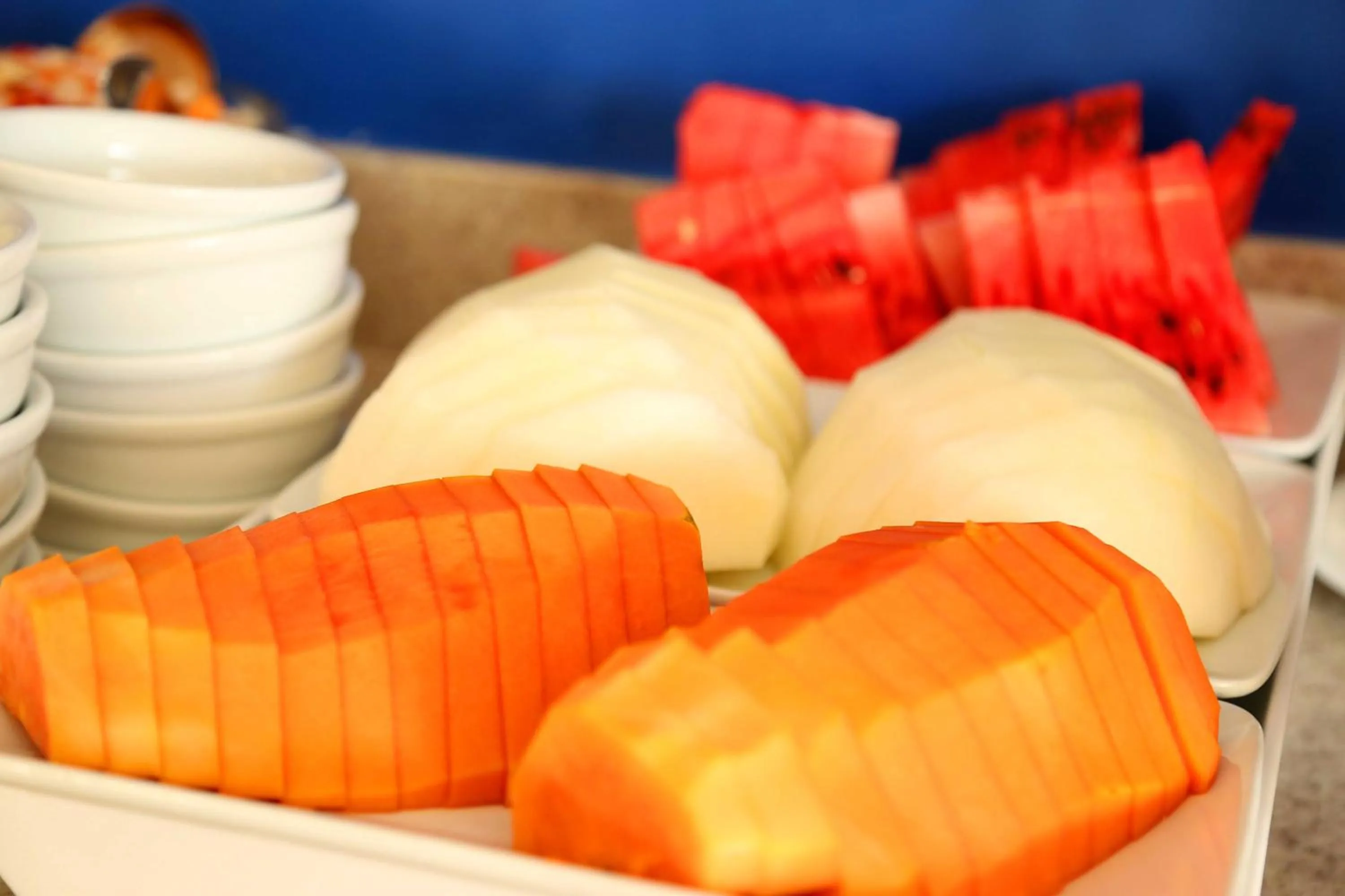 Buffet breakfast in Real Praia Hotel