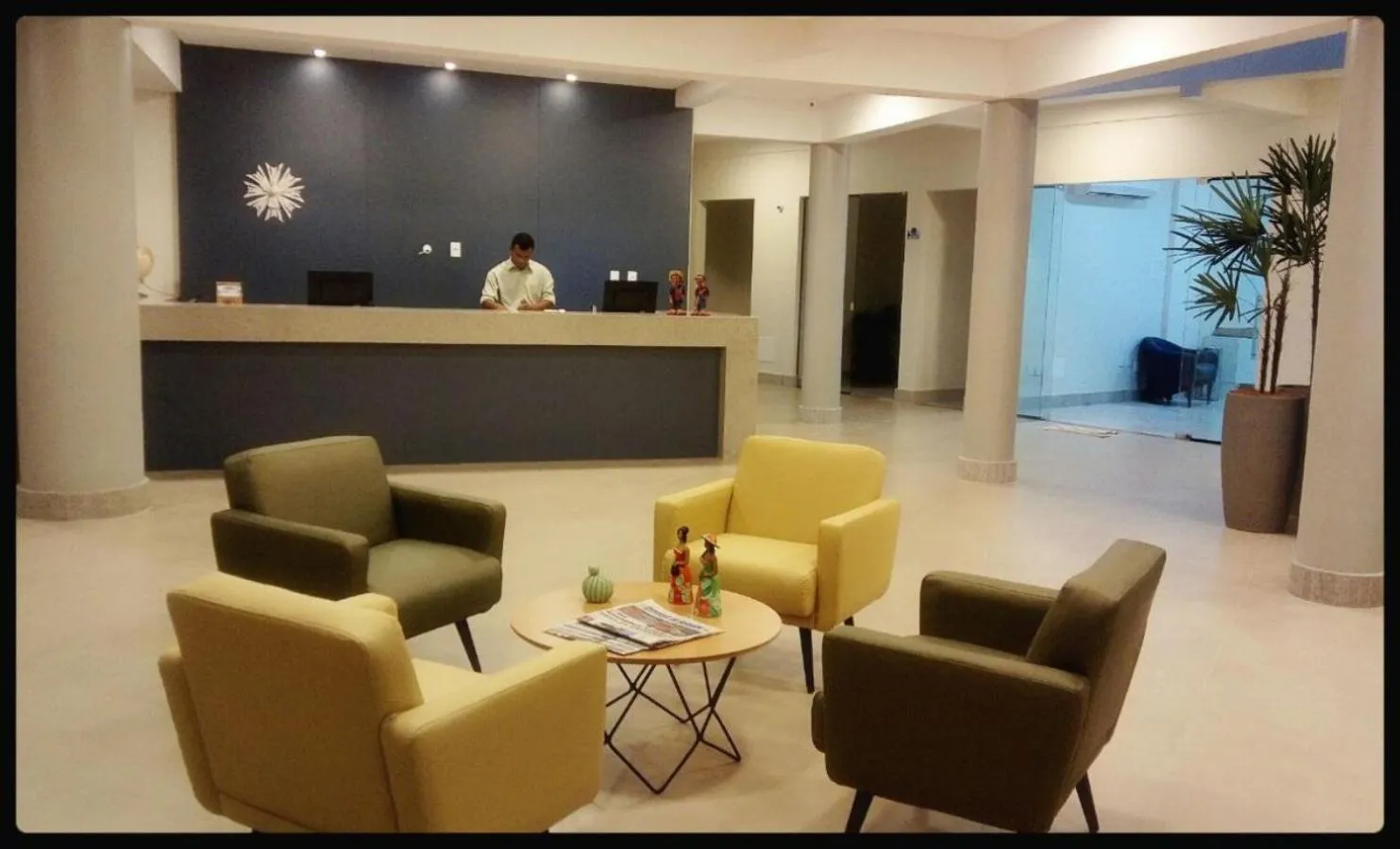 Lobby or reception in Real Praia Hotel