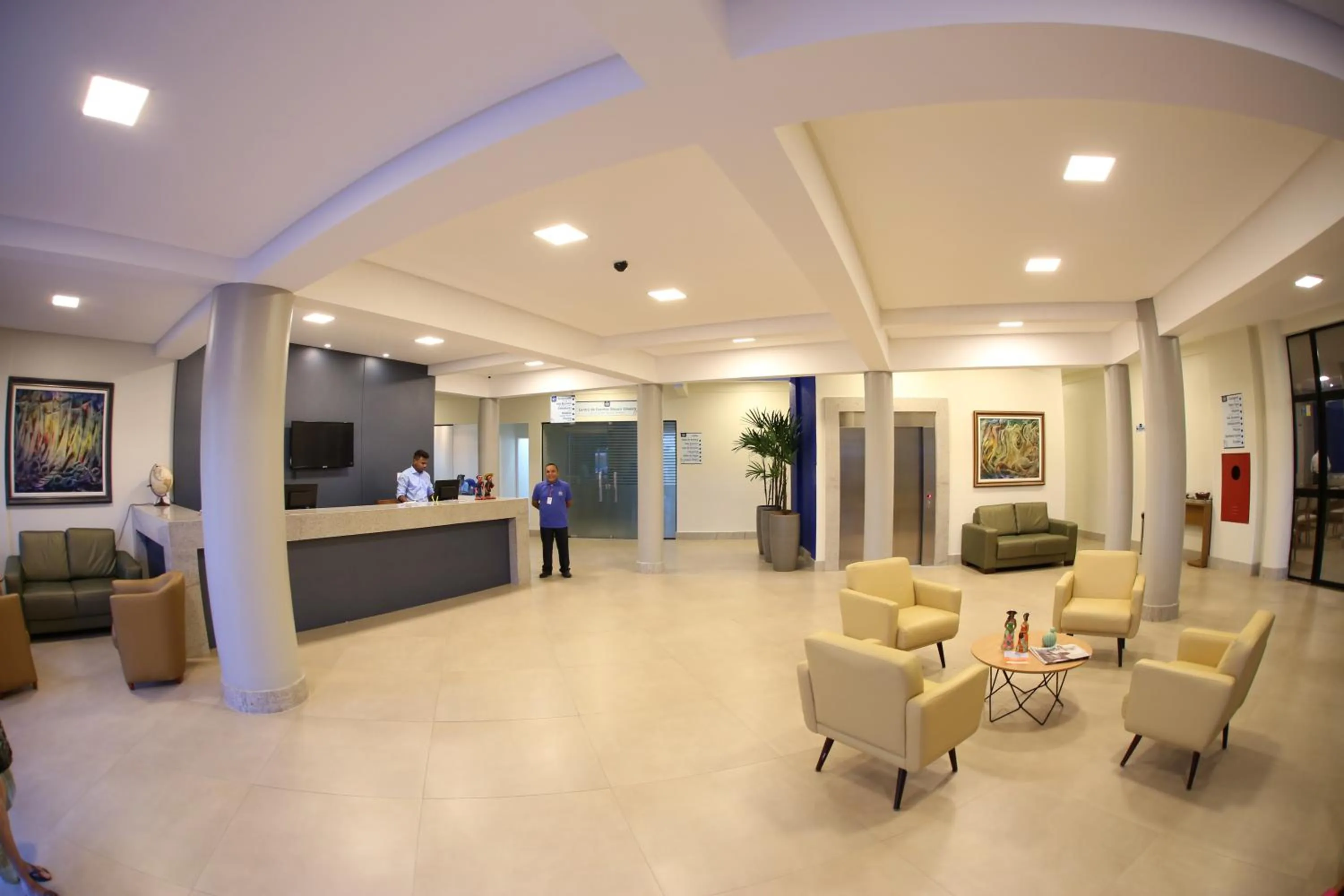 Lobby or reception in Real Praia Hotel