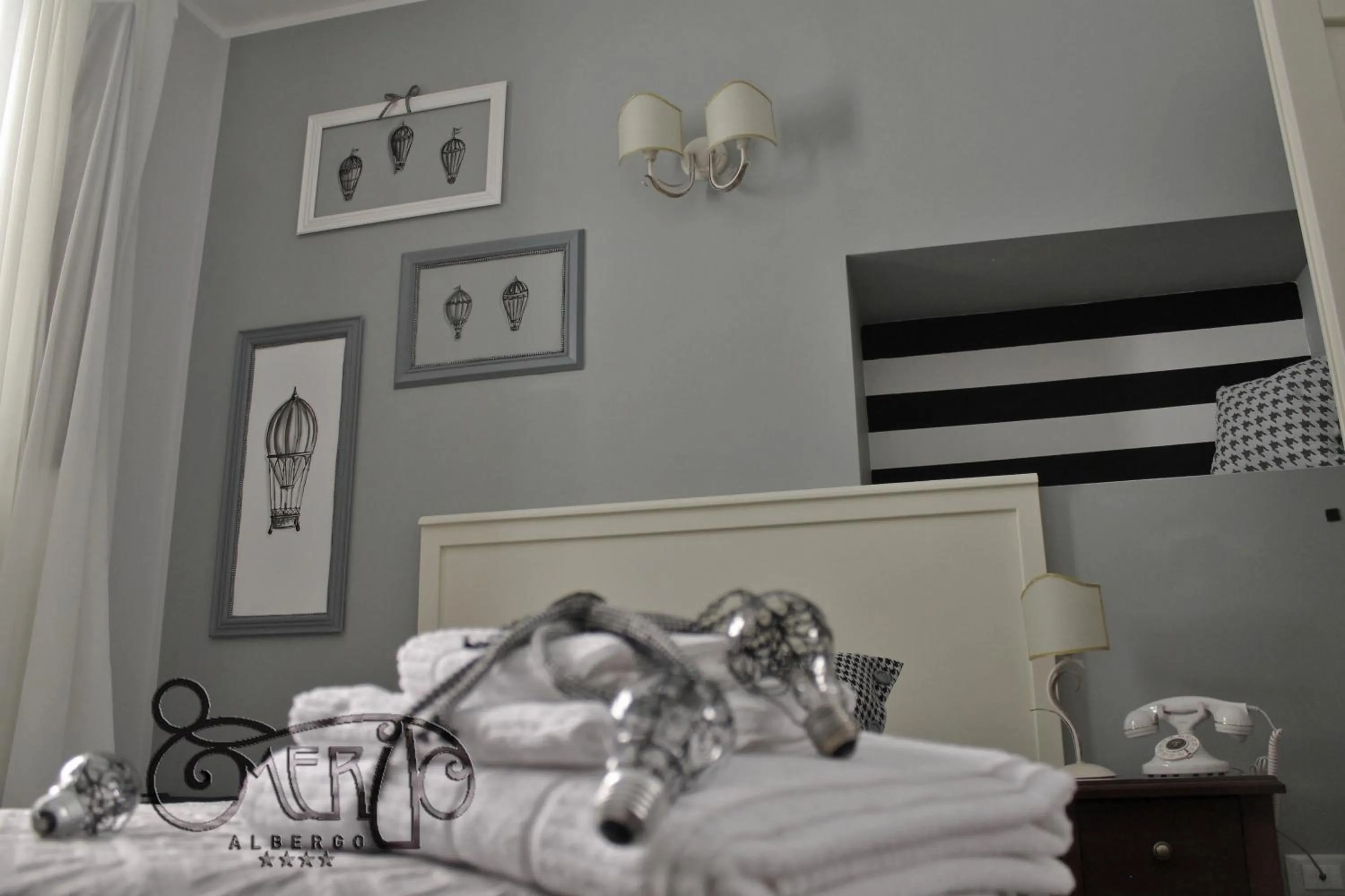 Bed in Albergo Merùo