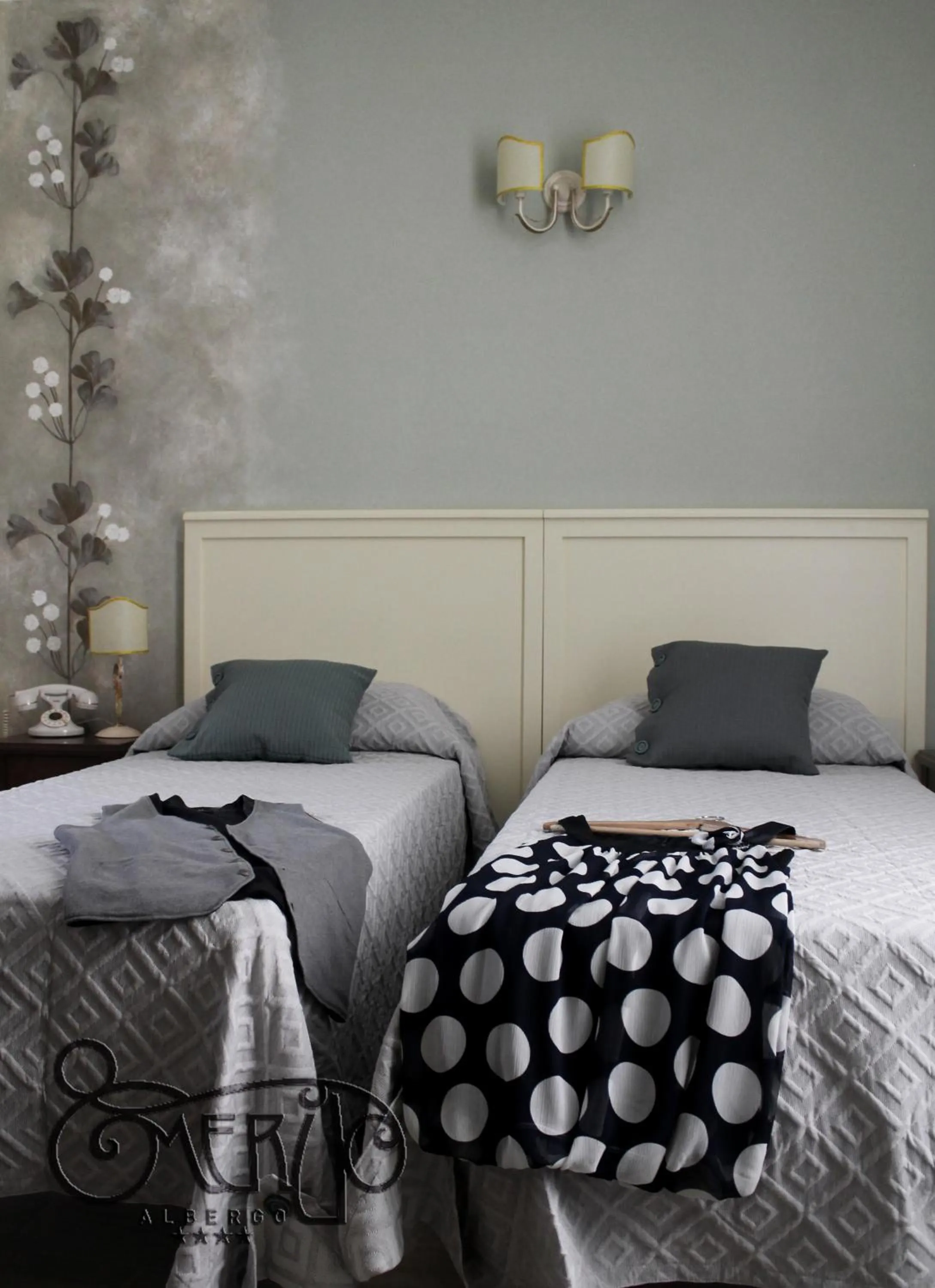 Bed in Albergo Merùo