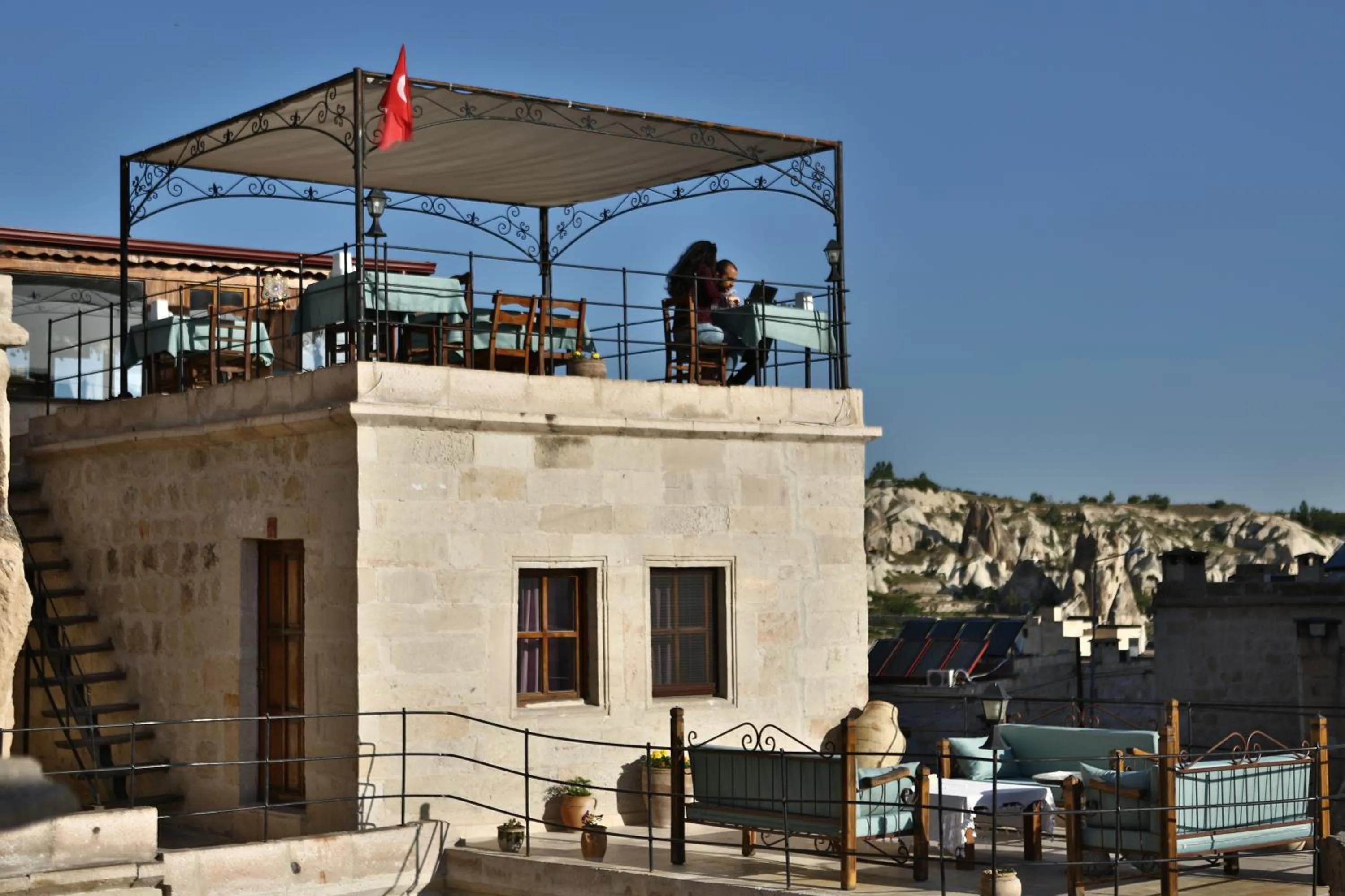 Bird's eye view in Turquaz Cave Hotel