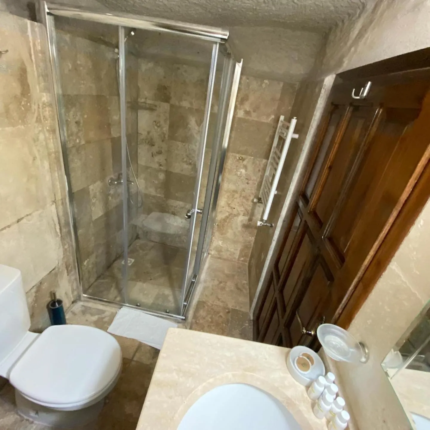 Shower in Turquaz Cave Hotel