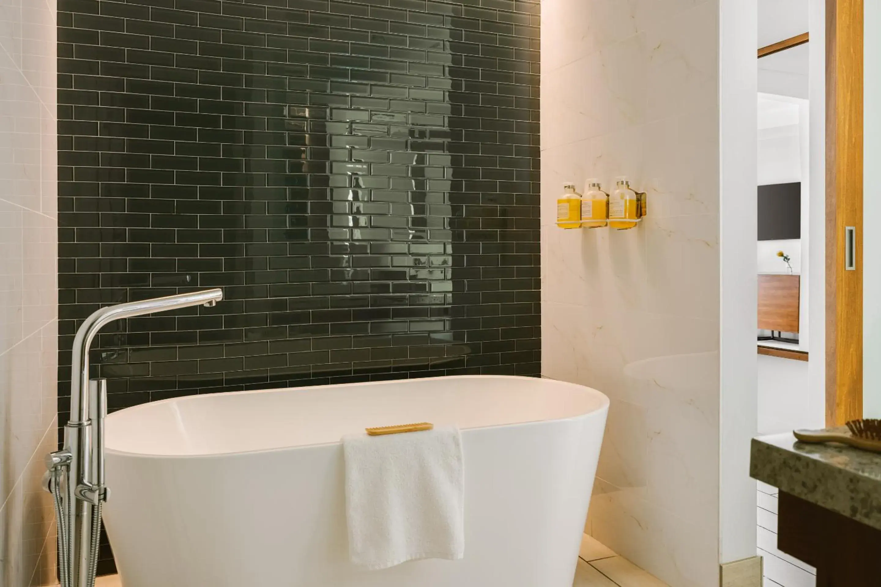 Living room in The Circ powered by Sonder Living room in The Circ powered by Sonder