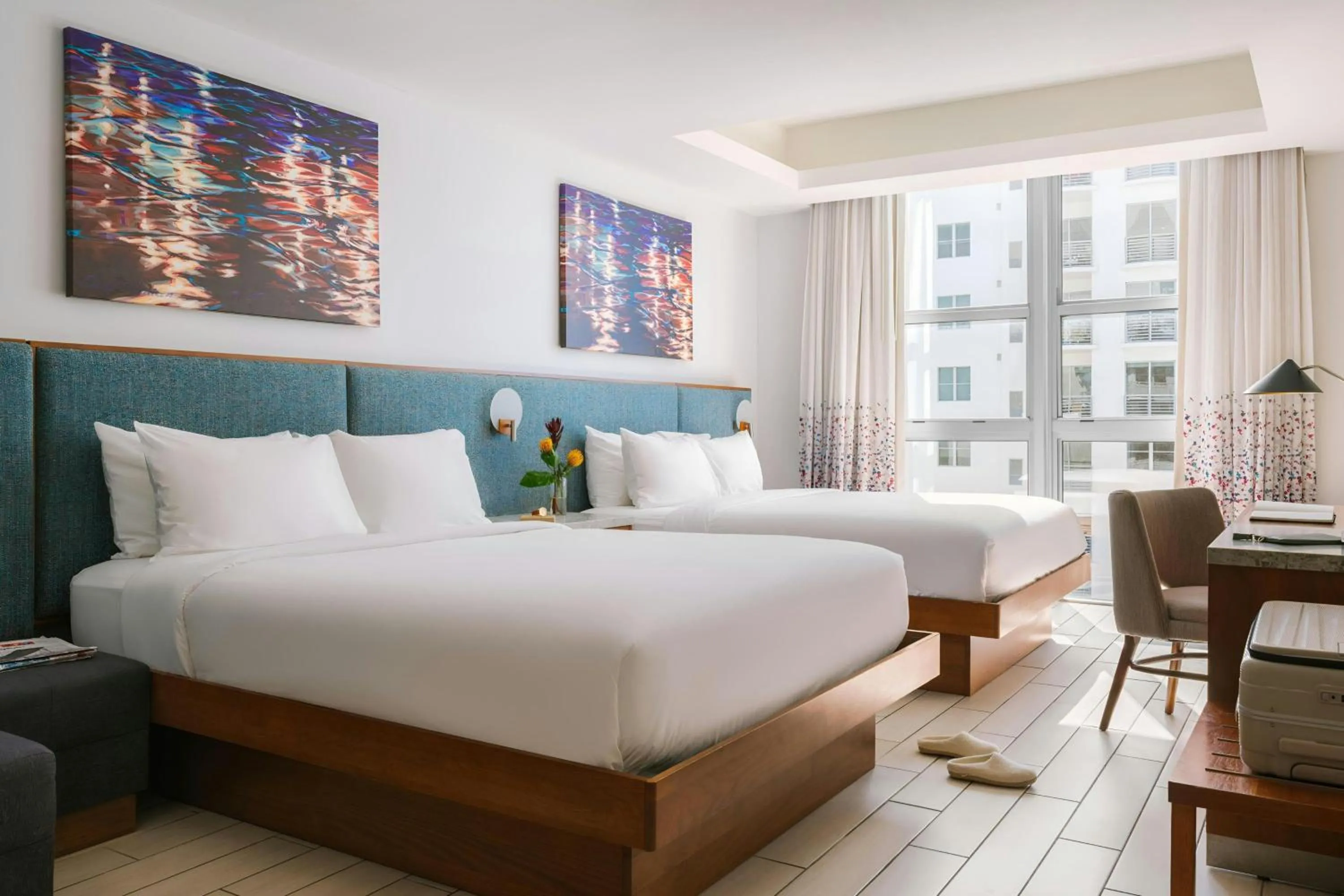 Bedroom, Bed in The Circ Hotel Hollywood, Sonder by Marriott Bonvoy