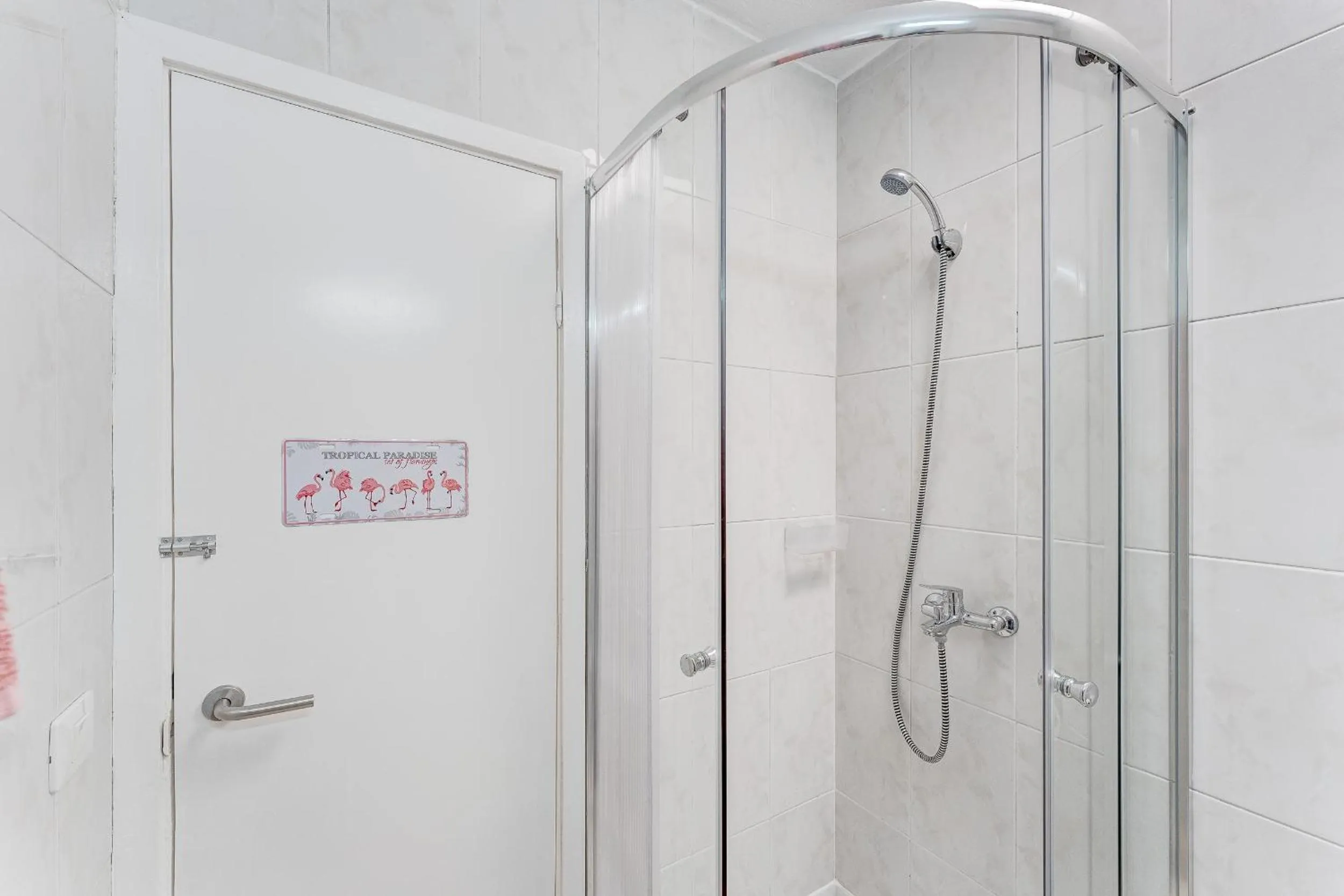 Shower in Cozy apartment in Costa del Silencio