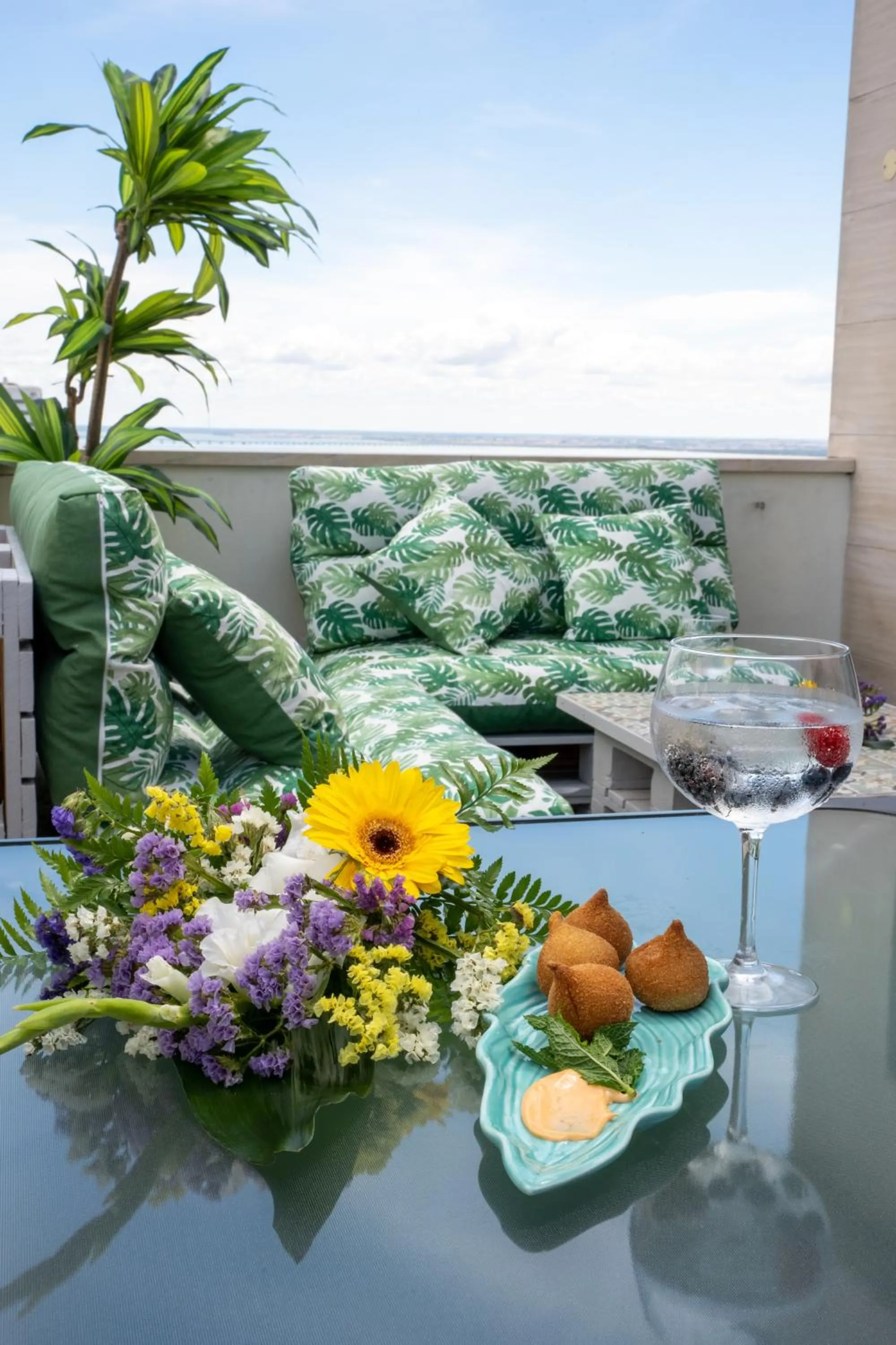 Balcony/Terrace in Hotel DAH - Dom Afonso Henriques