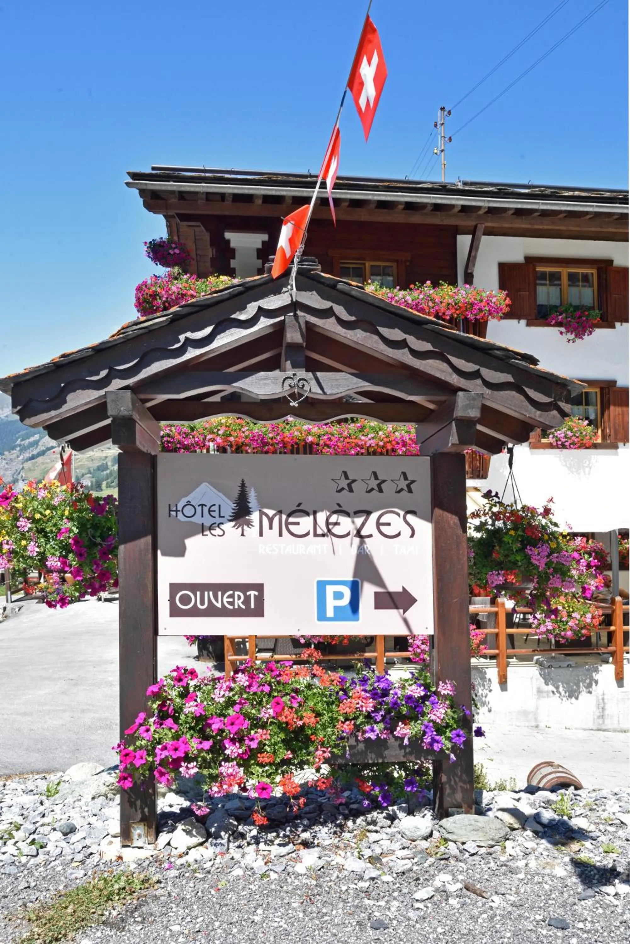 Property logo or sign in Hotel Les Mélèzes