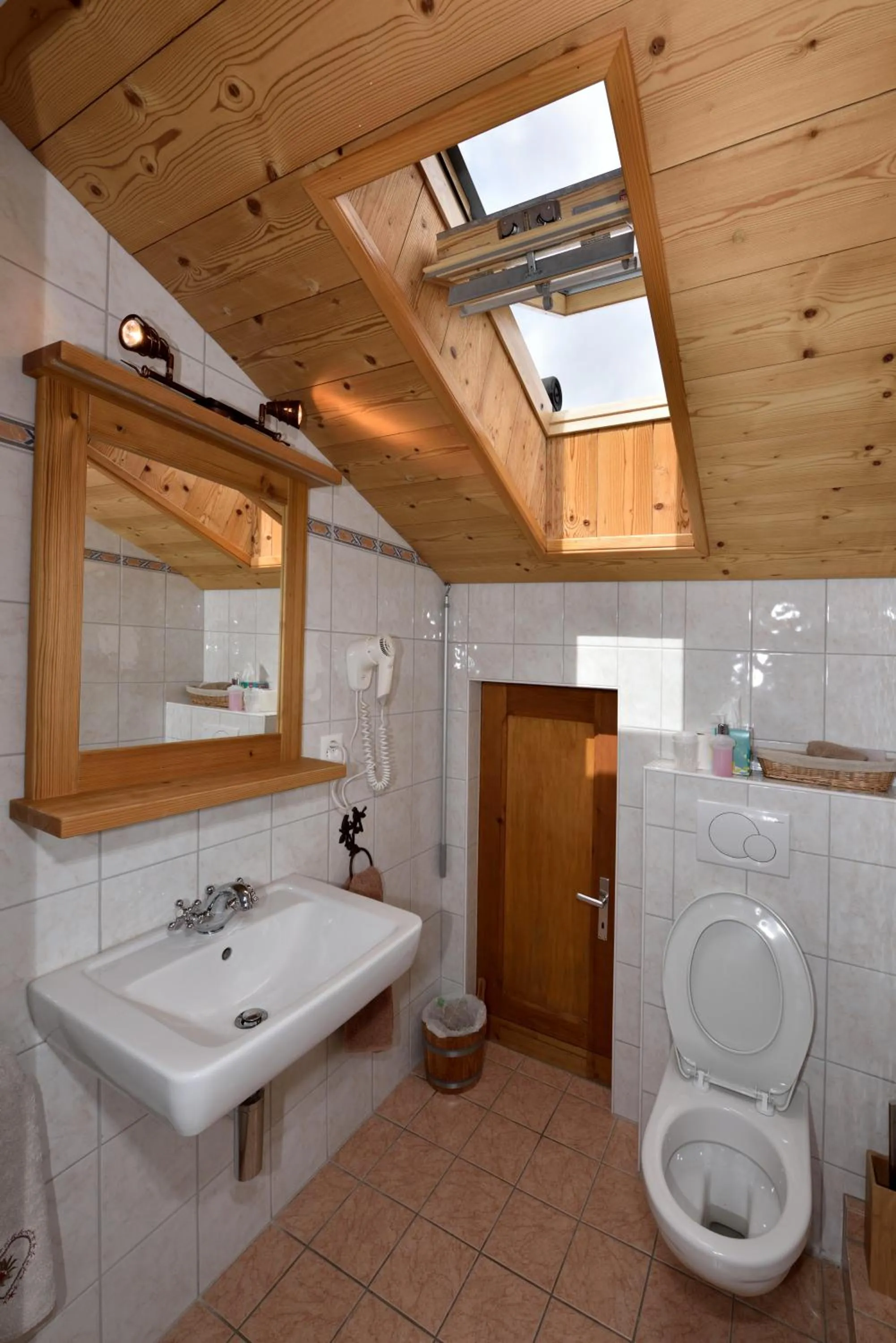 Bathroom in Hotel Les Mélèzes