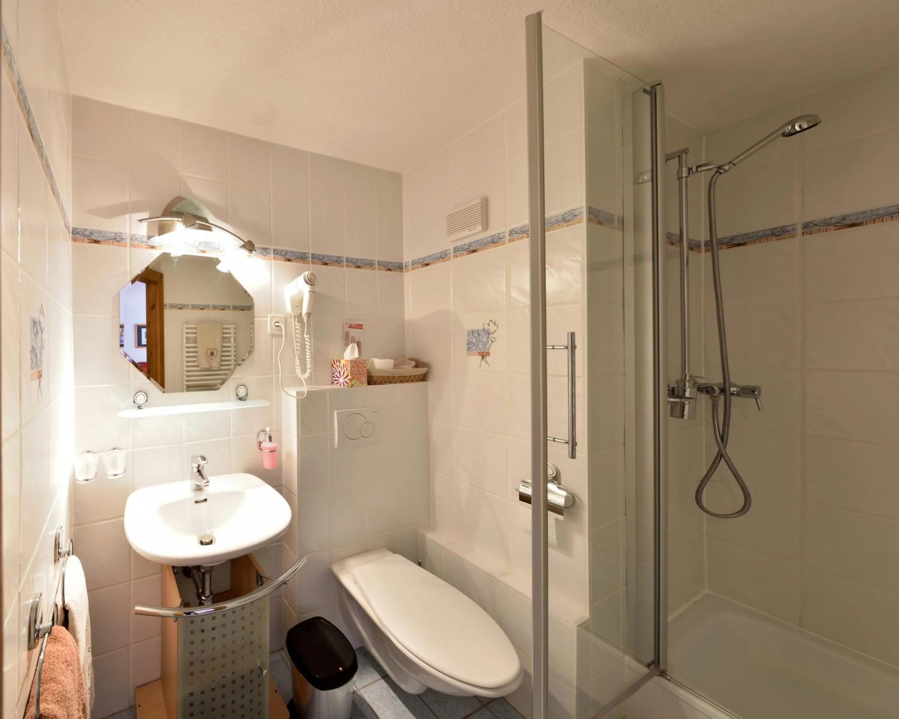 Bathroom in Hotel Les Mélèzes