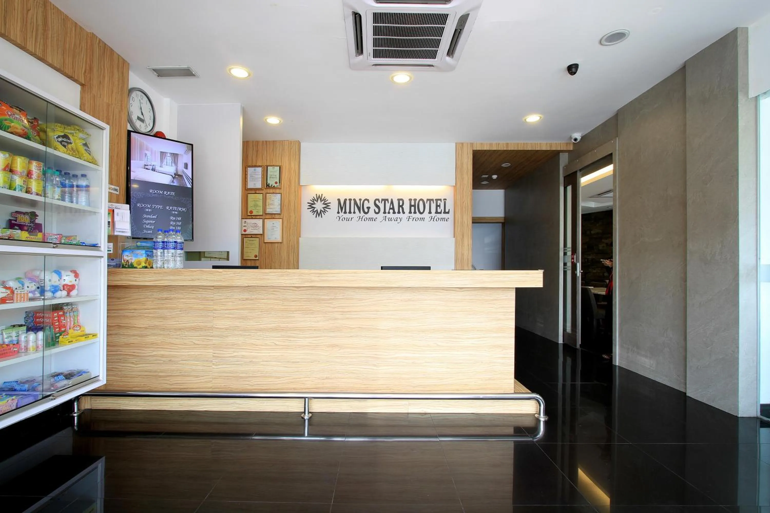 Lobby or reception in Hotel Ming Star