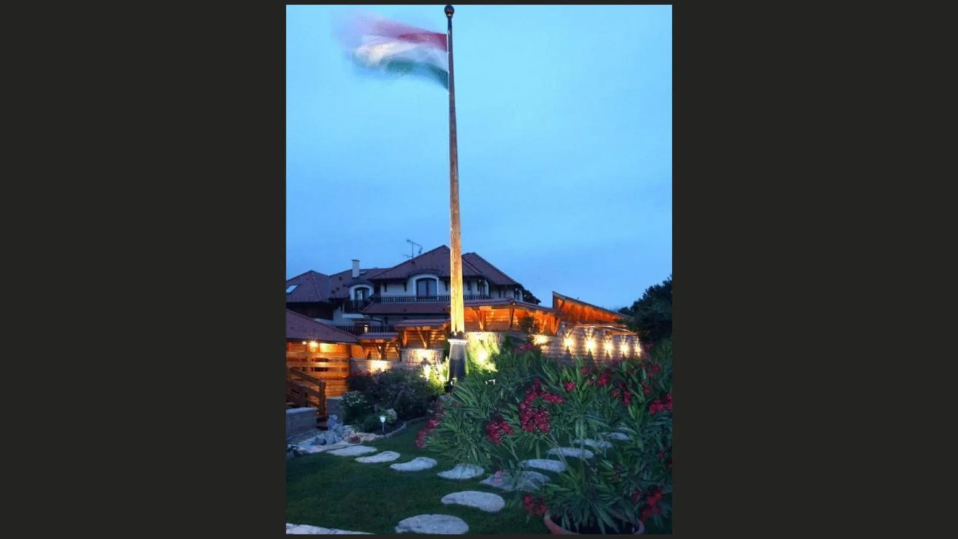 Garden in Kulacs Csarda Panzio