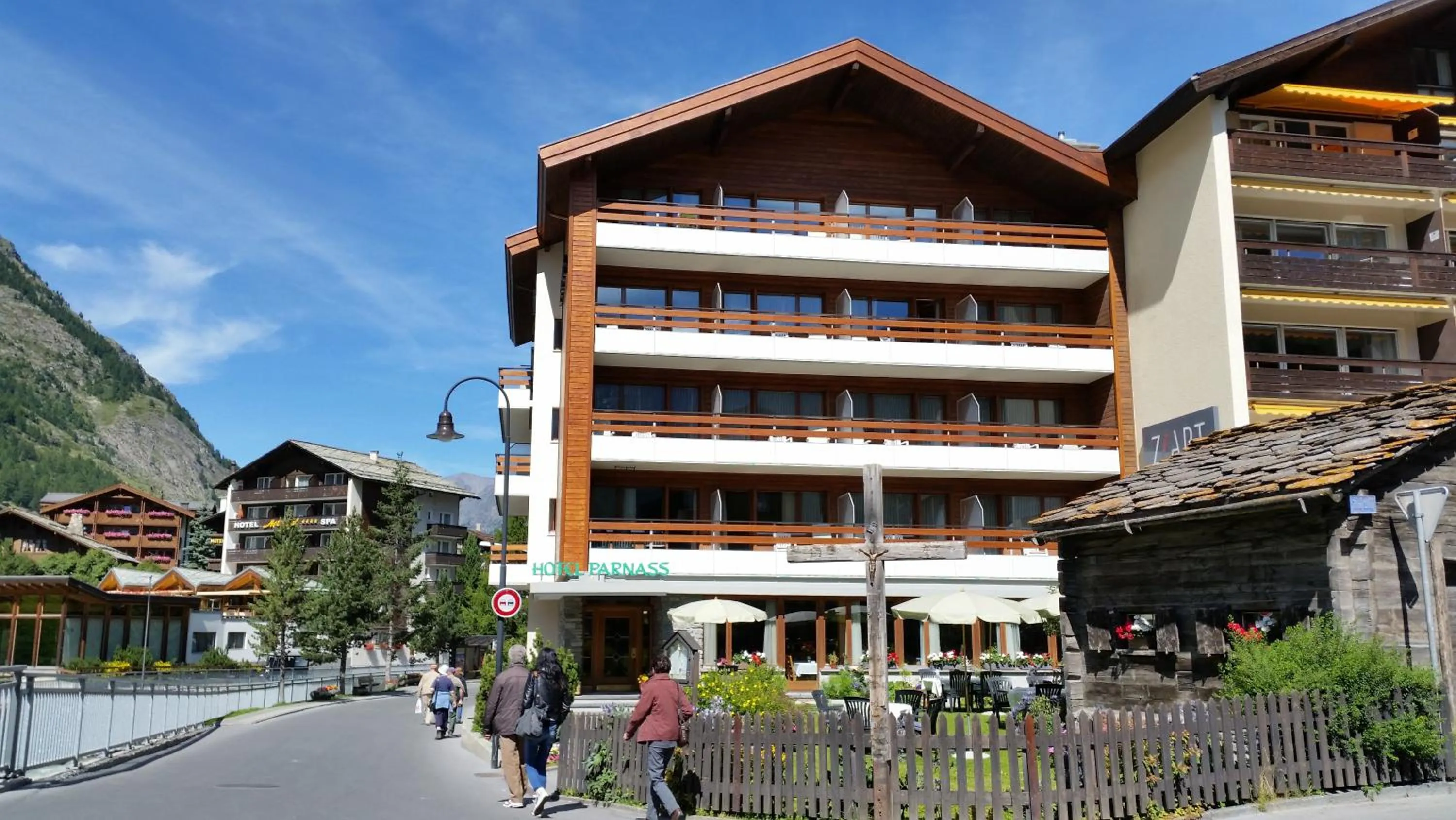Property building in Hotel Parnass