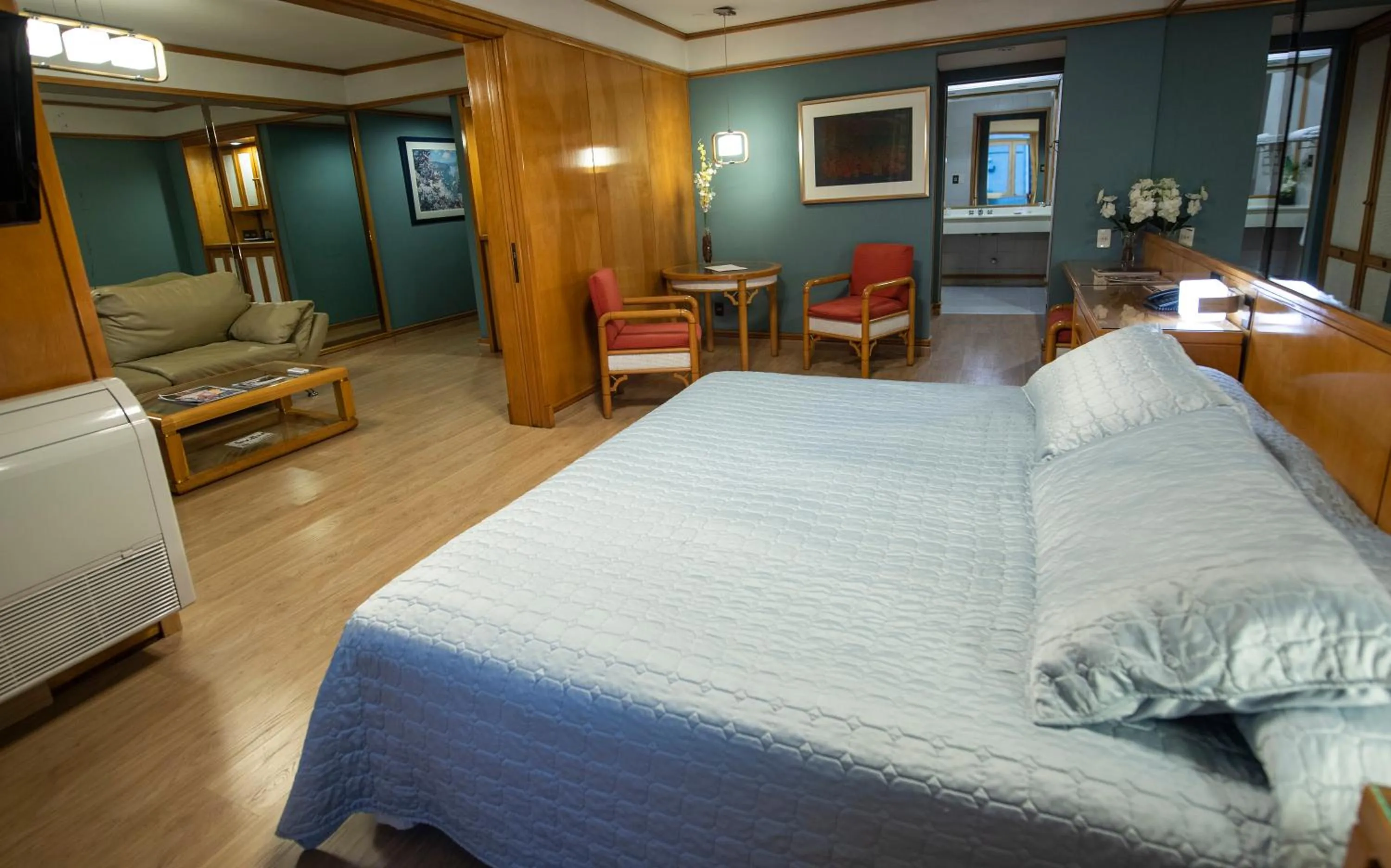 Bed in Hotel Cecilia