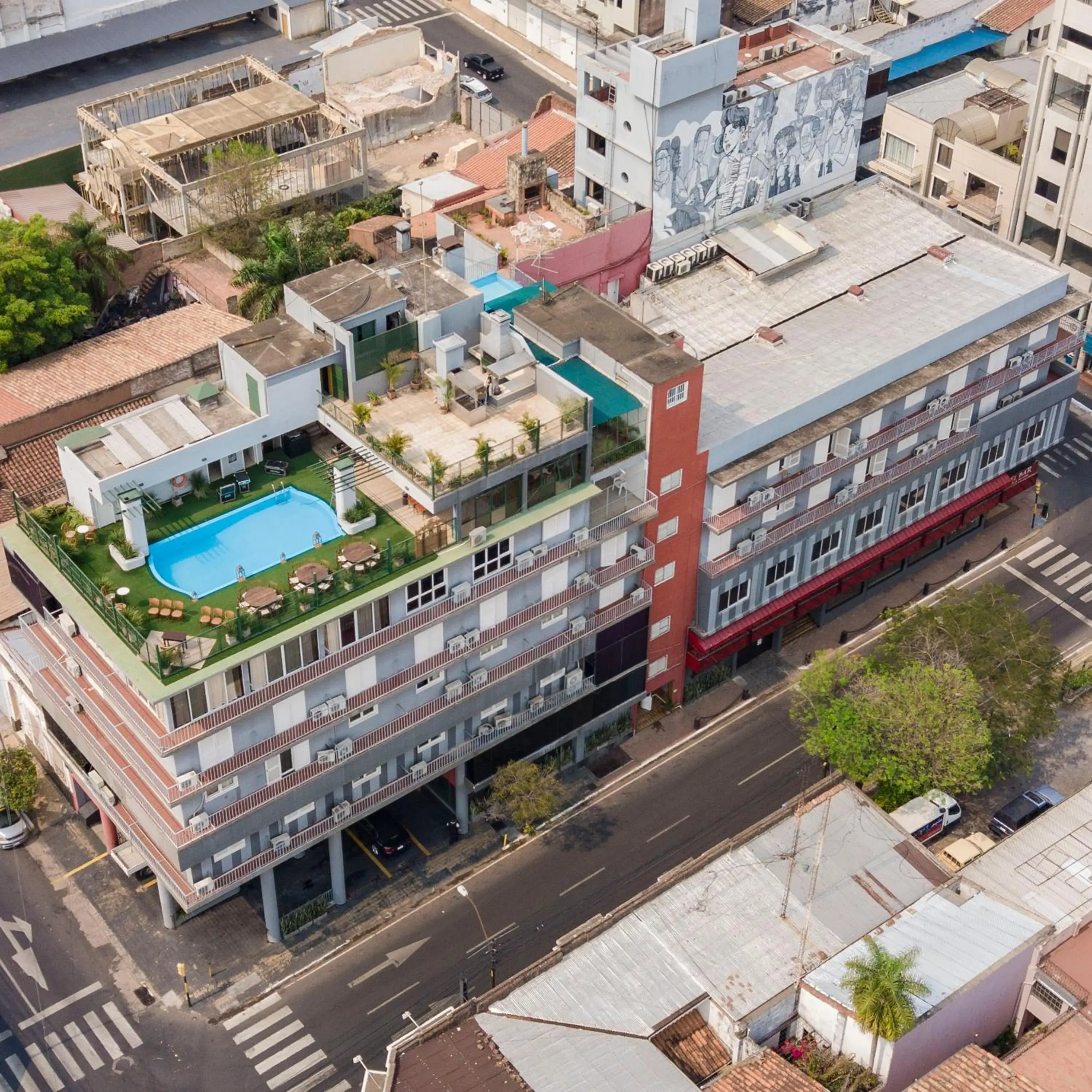 Bird's eye view in Hotel Cecilia Bird's eye view in Hotel Cecilia