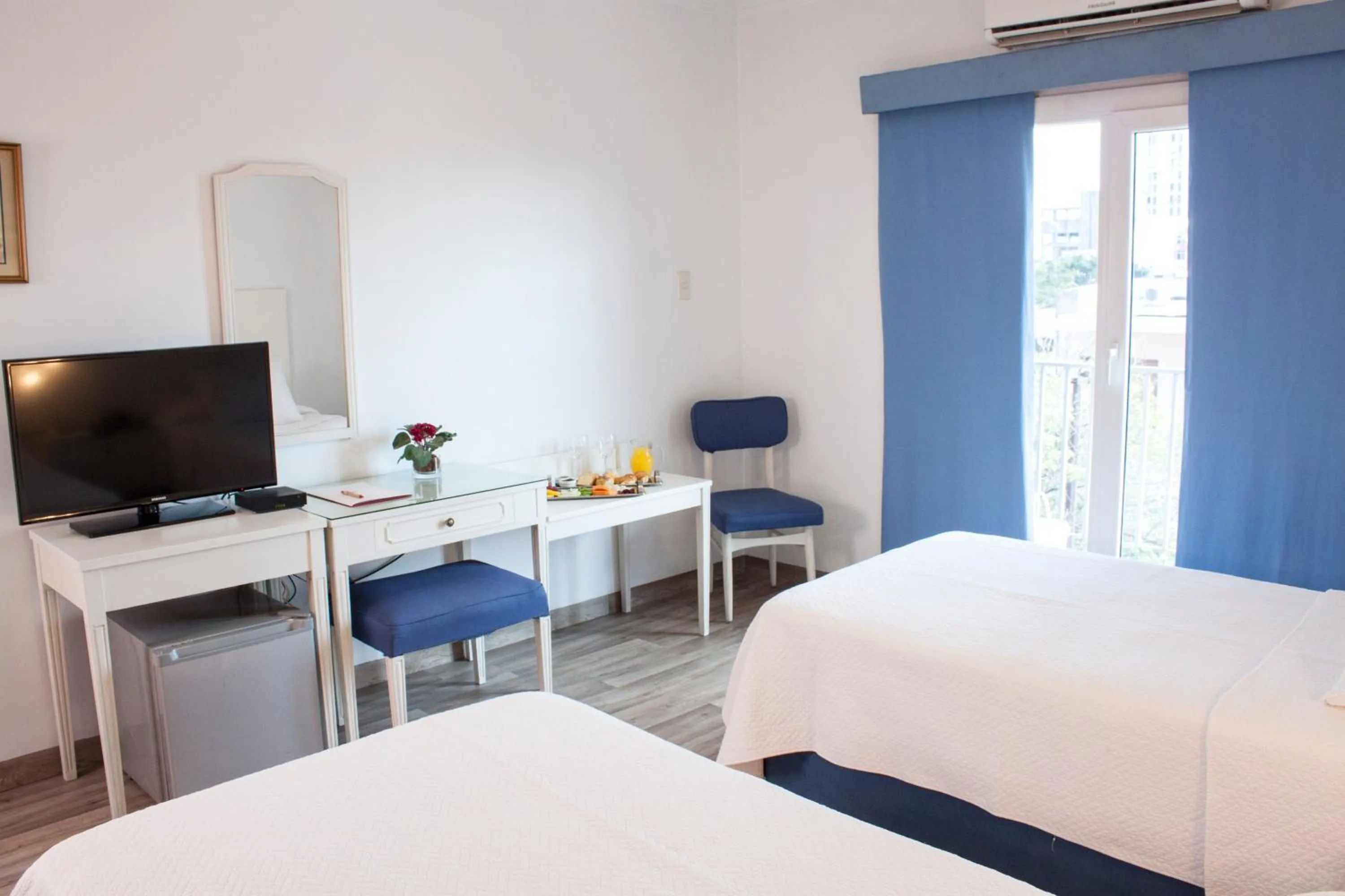 Bed in Hotel Cecilia