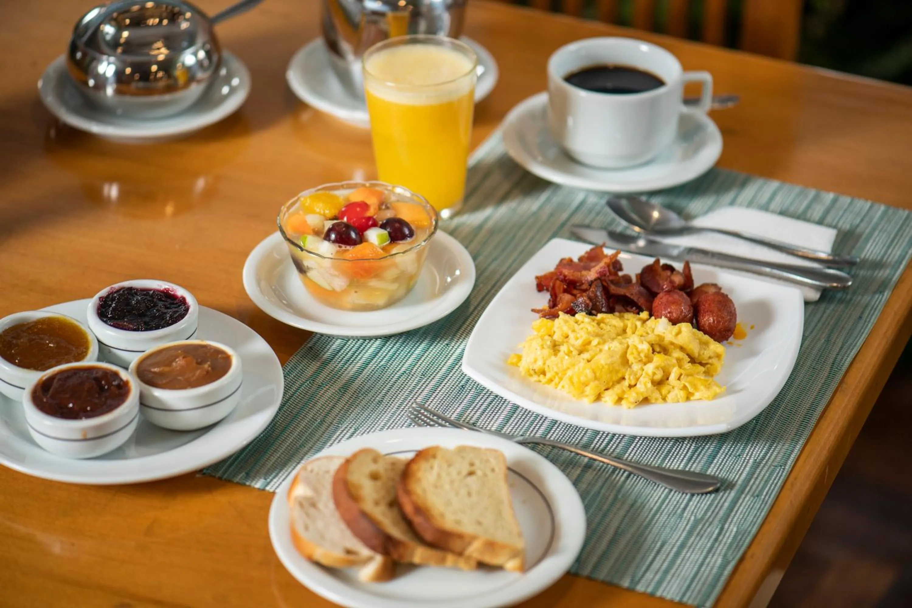 Buffet breakfast in Hotel Cecilia