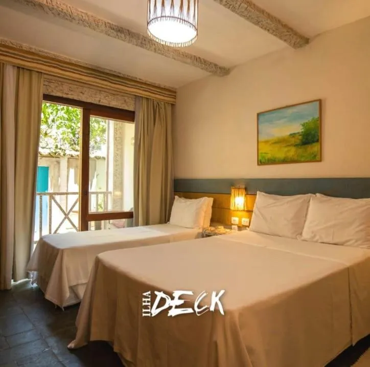 Bedroom, Bed in Ilha Deck Hotel