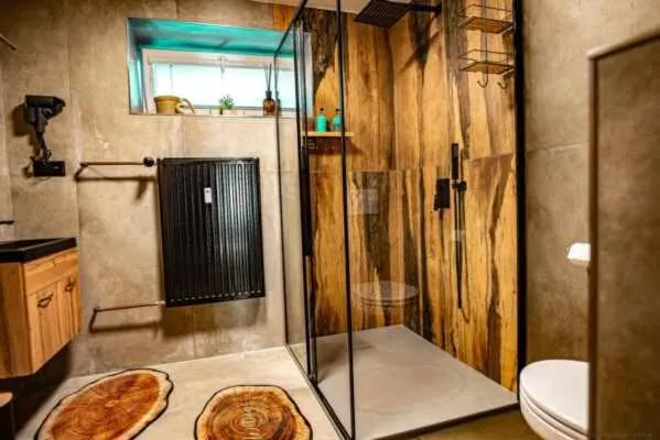 Bathroom in Penzion a restaurace Staré Časy