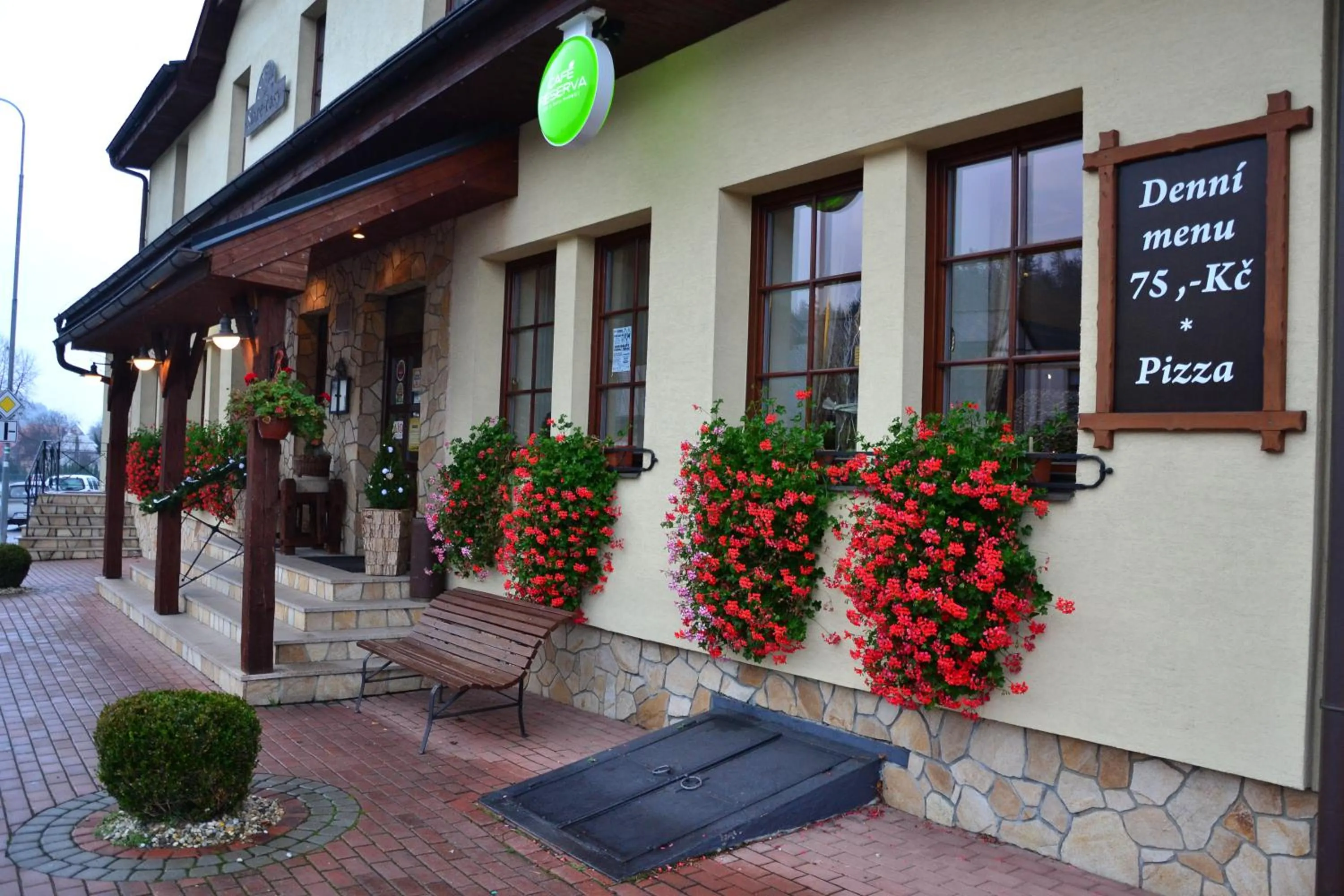 Facade/entrance in Penzion a restaurace Staré Časy