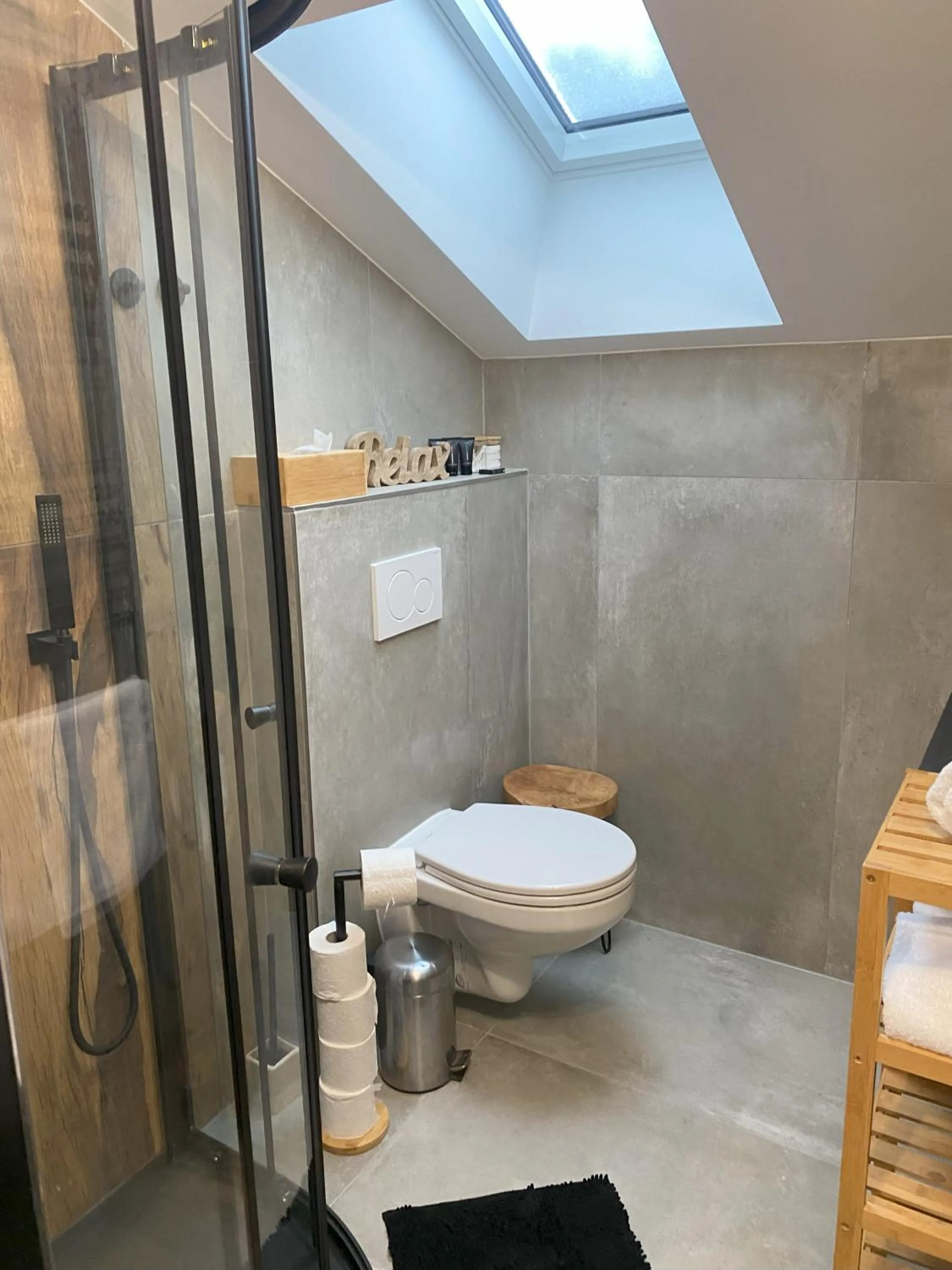 Shower in Penzion a restaurace Staré Časy