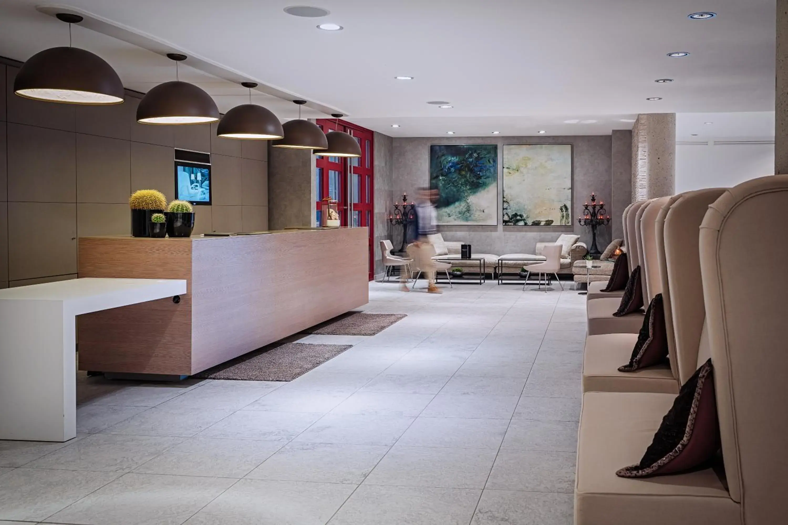 Lobby or reception in Spa Marin Du Val Andre Thalasso Resort Lobby or reception in Spa Marin Du Val Andre Thalasso Resort