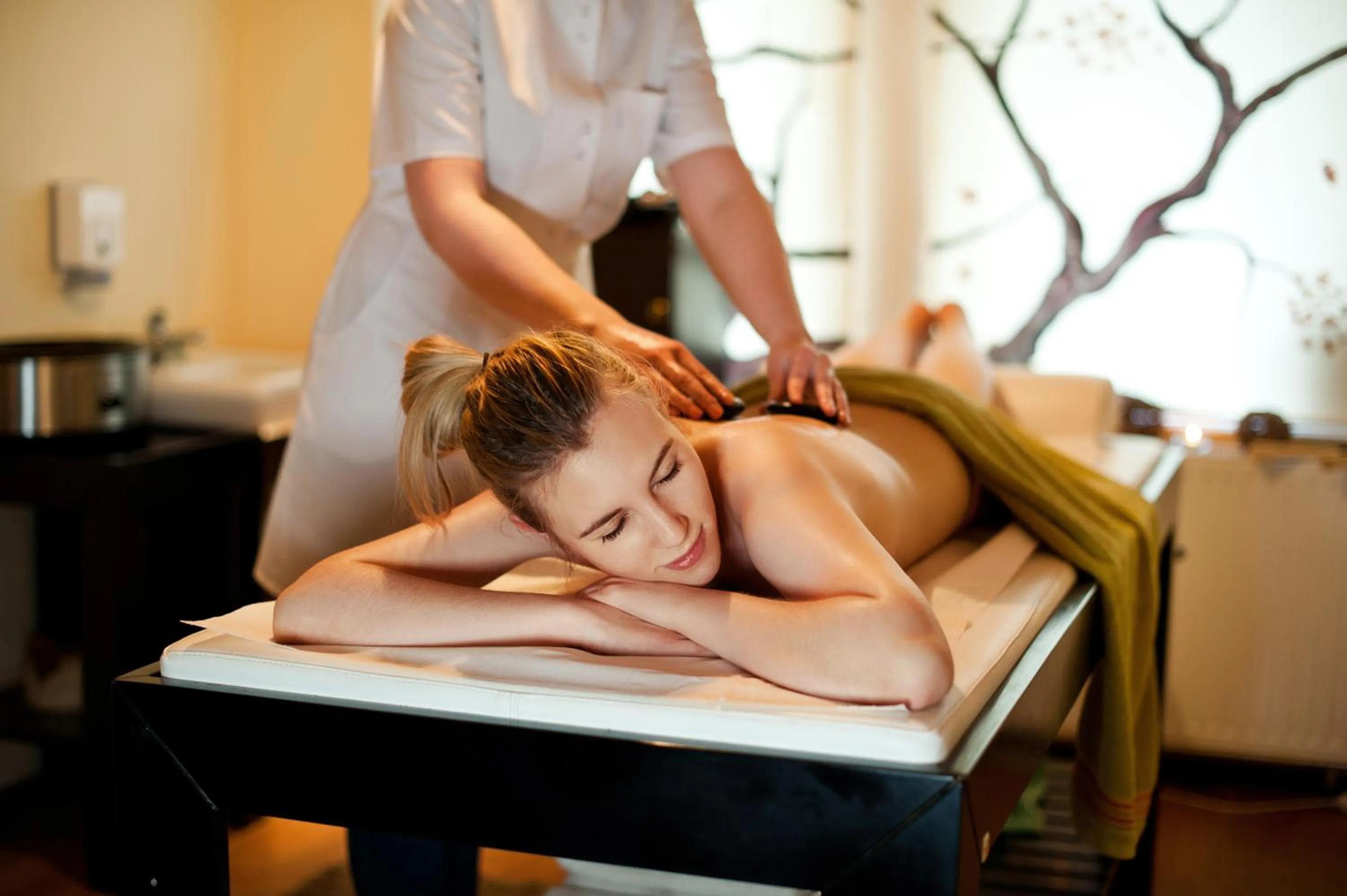 People in Bagińscy Spa