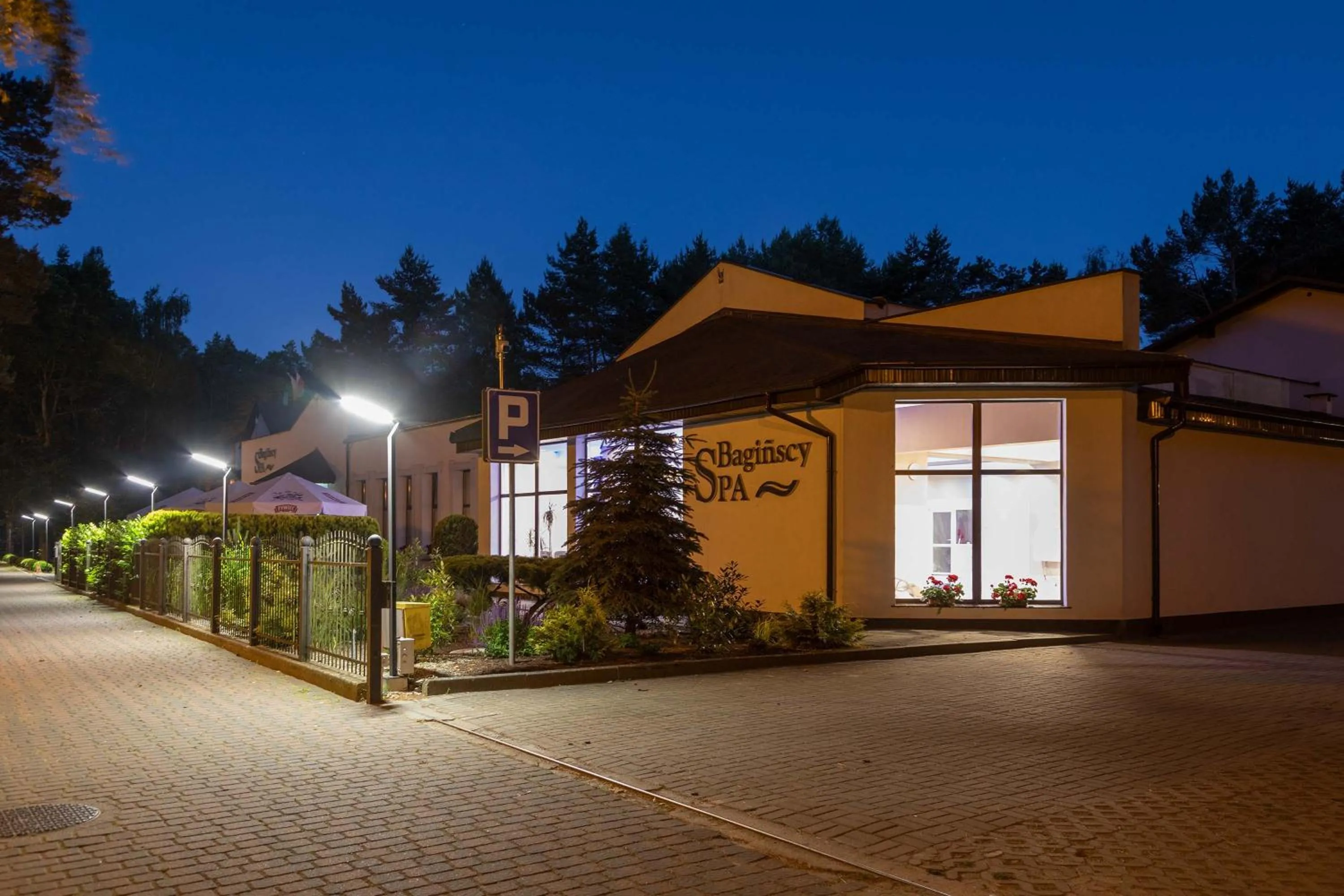 Property building in Bagińscy Spa