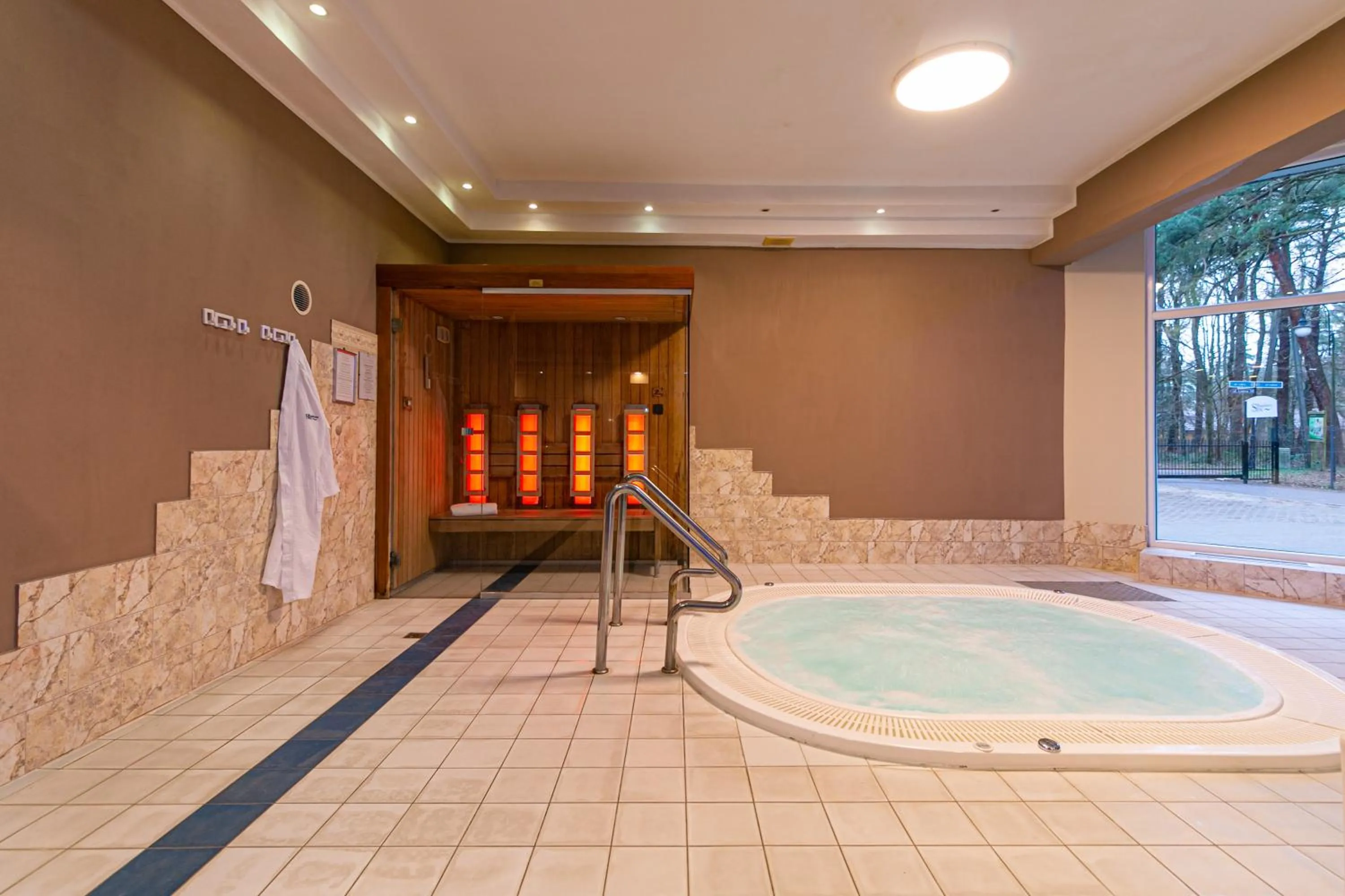 Sauna in Bagińscy Spa