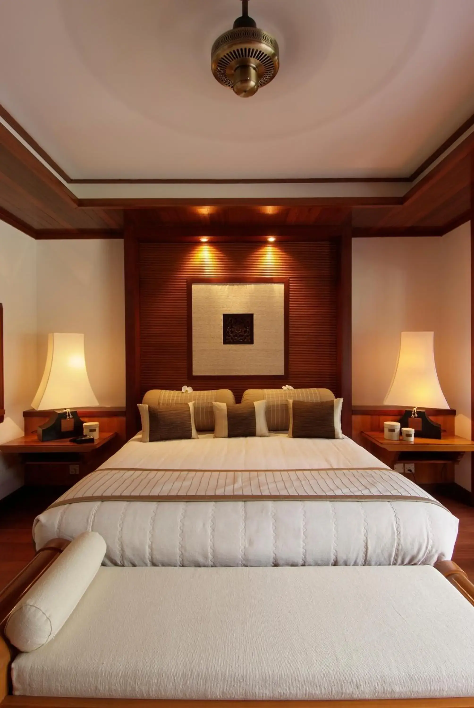 Bed in Tanjong Jara Resort, Terengganu - a Small Luxury Hotels of the World Bed in Tanjong Jara Resort, Terengganu - a Small Luxury Hotels of the World