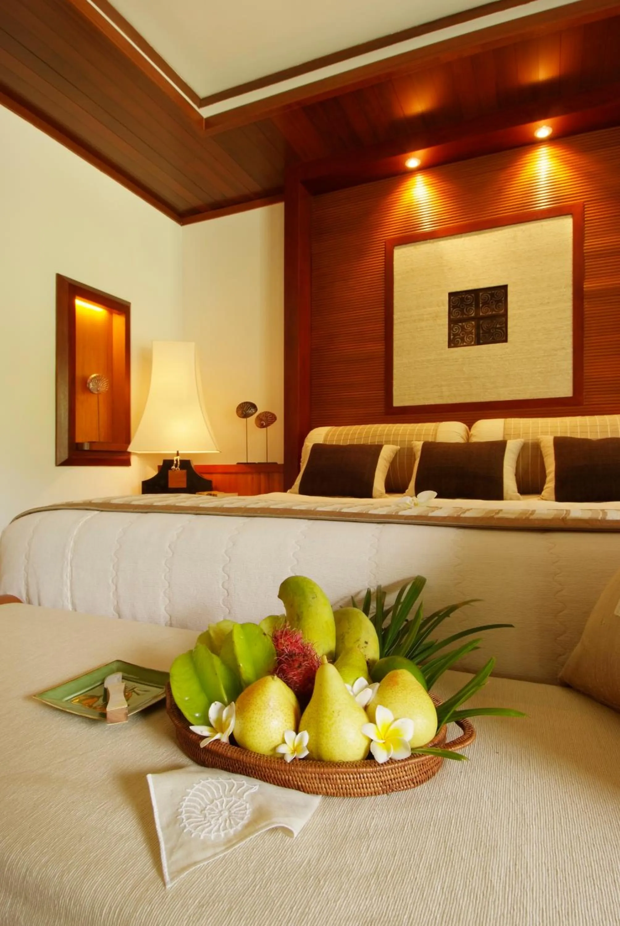 Bed in Tanjong Jara Resort, Terengganu - a Small Luxury Hotels of the World
