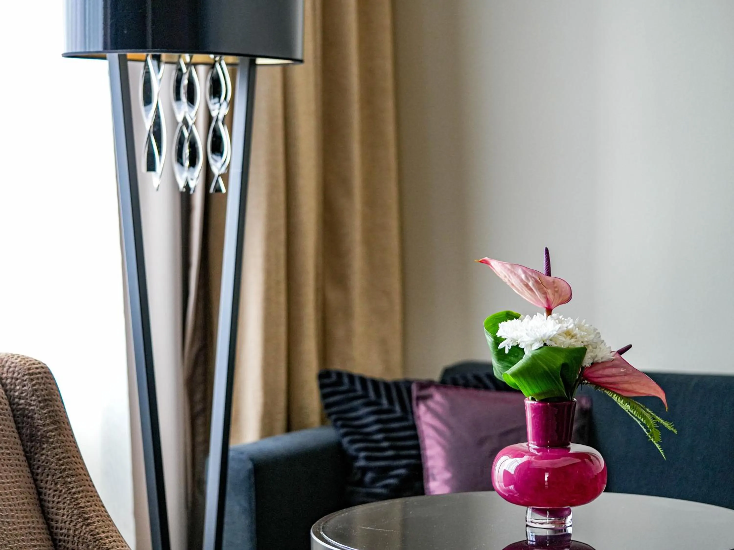 Living room in Steigenberger Icon Grandhotel Handelshof Leipzig