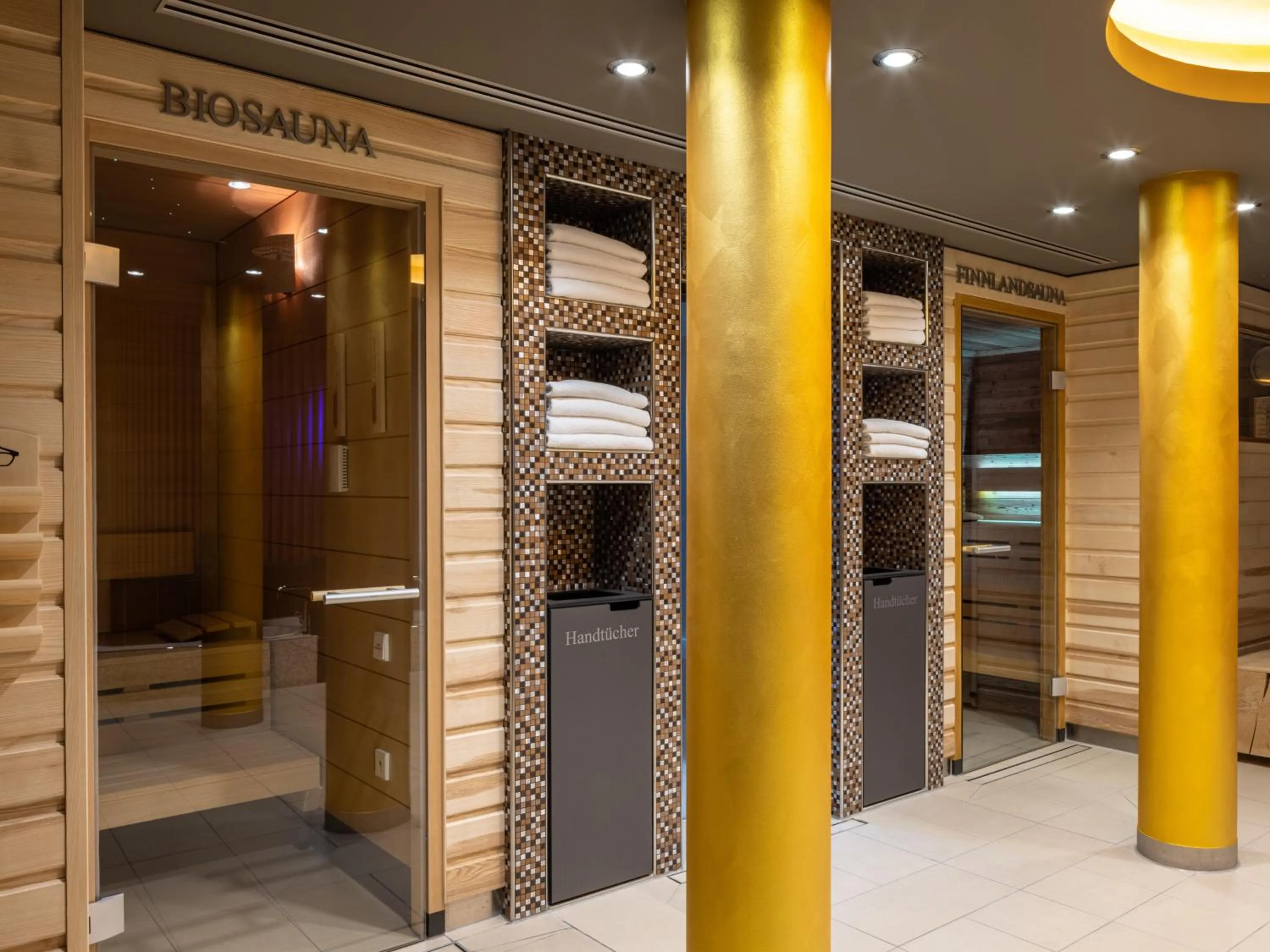 Sauna in Steigenberger Icon Grandhotel Handelshof Leipzig