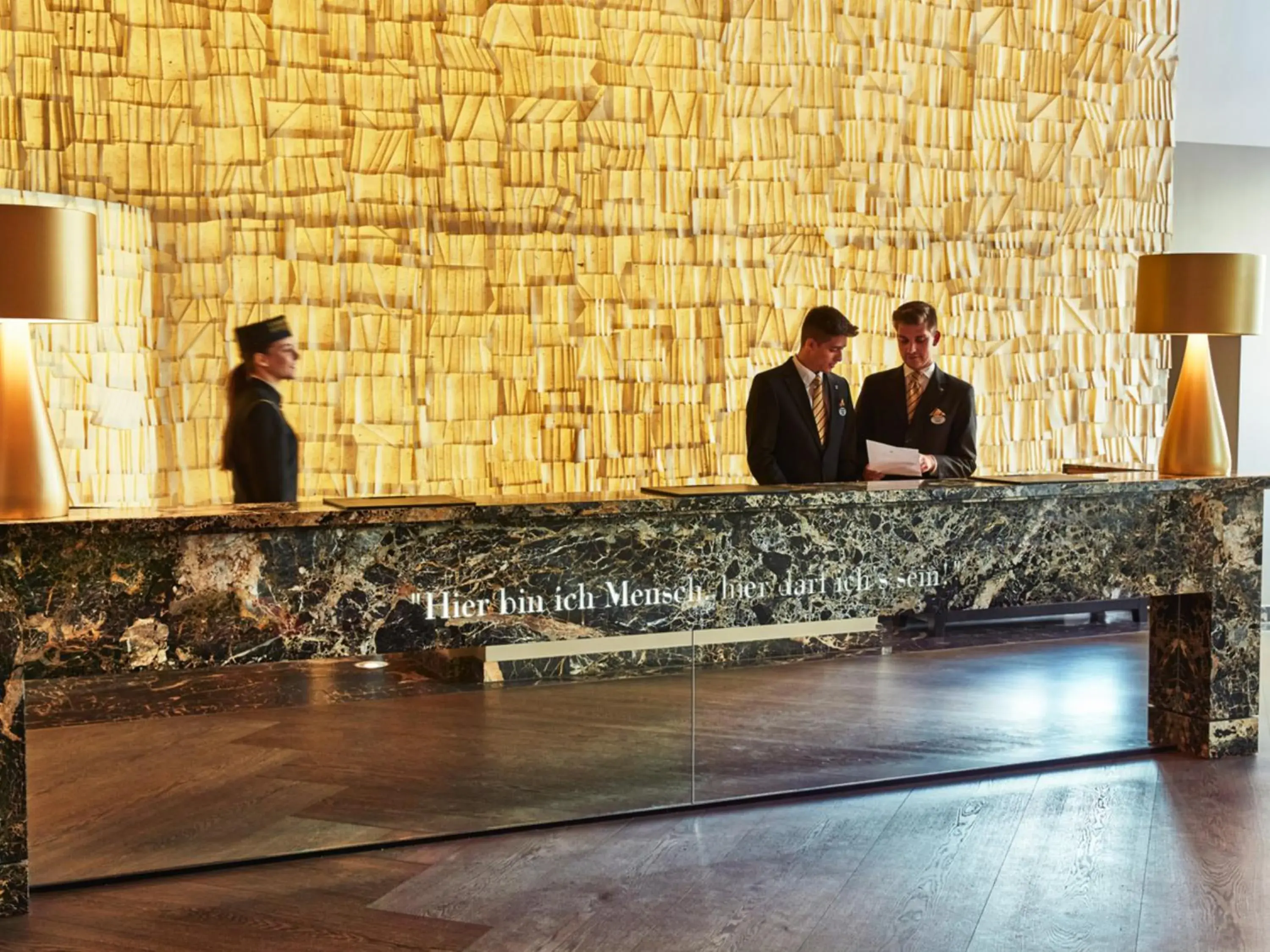 Lobby or reception in Steigenberger Icon Grandhotel Handelshof Leipzig Lobby or reception in Steigenberger Icon Grandhotel Handelshof Leipzig