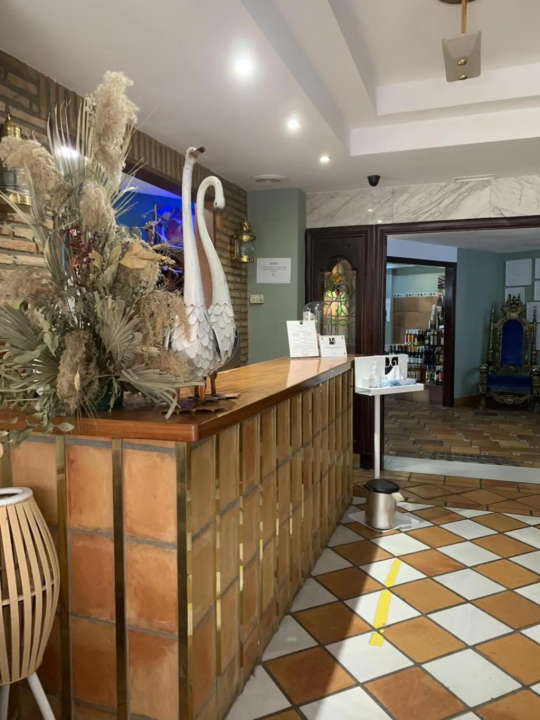 Lobby or reception in Hotel Don Gonzalo