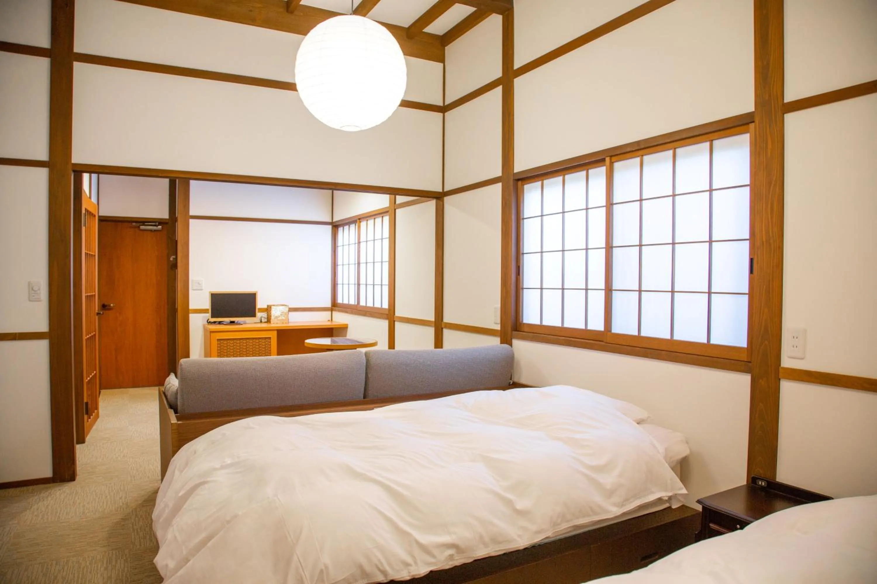 Bedroom, Bed in Kutsukake Stay Naka-Karuizawa