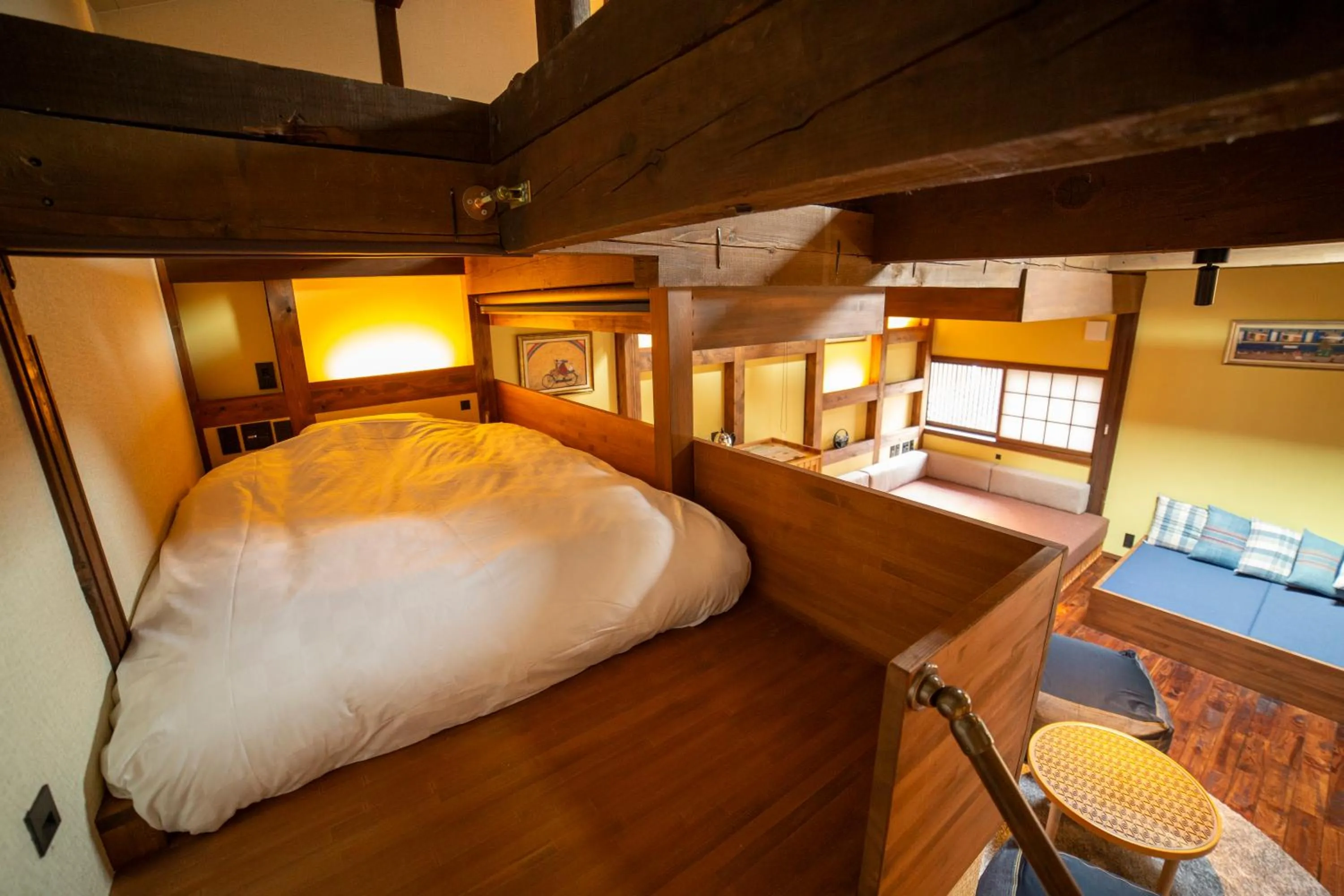 Bed in Kutsukake Stay Naka-Karuizawa