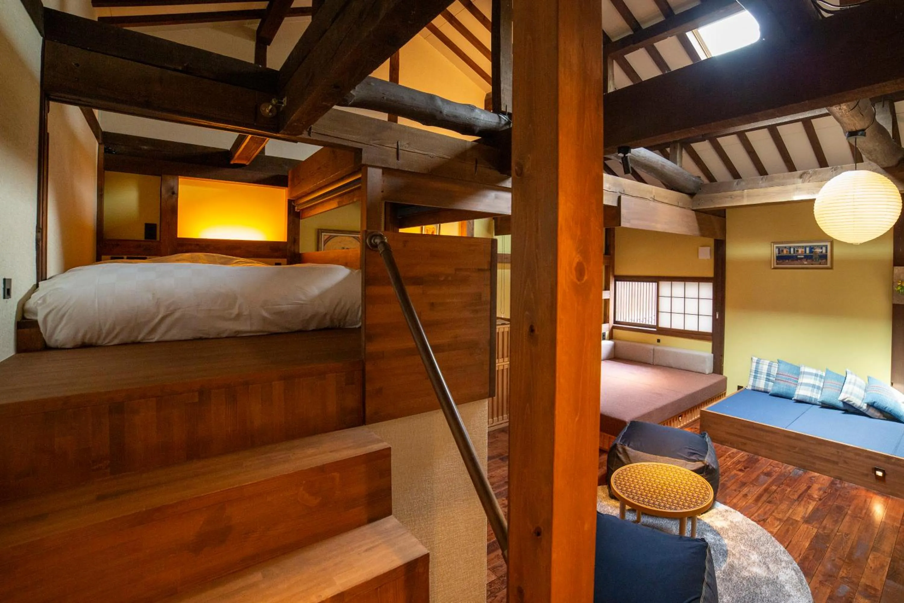 Bed in Kutsukake Stay Naka-Karuizawa