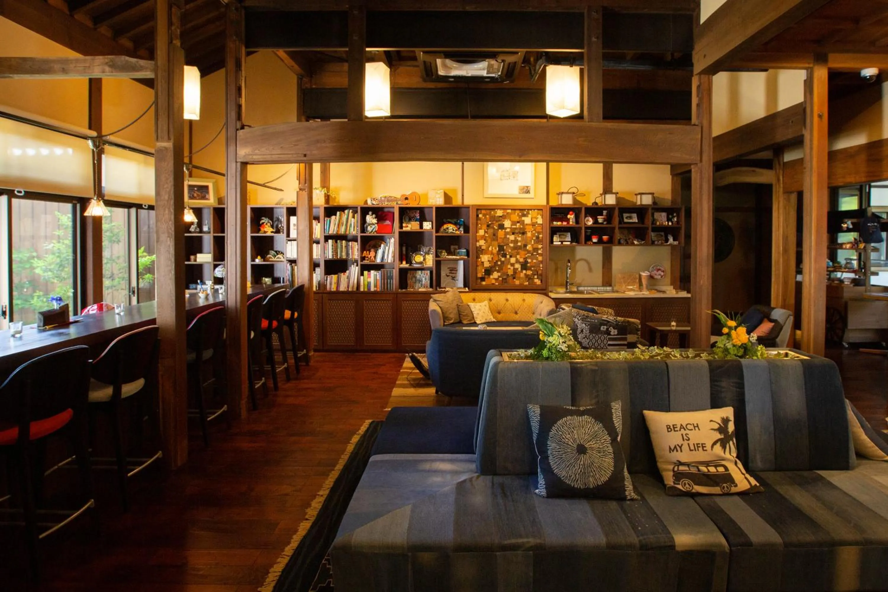 Lounge or bar in Kutsukake Stay Naka-Karuizawa