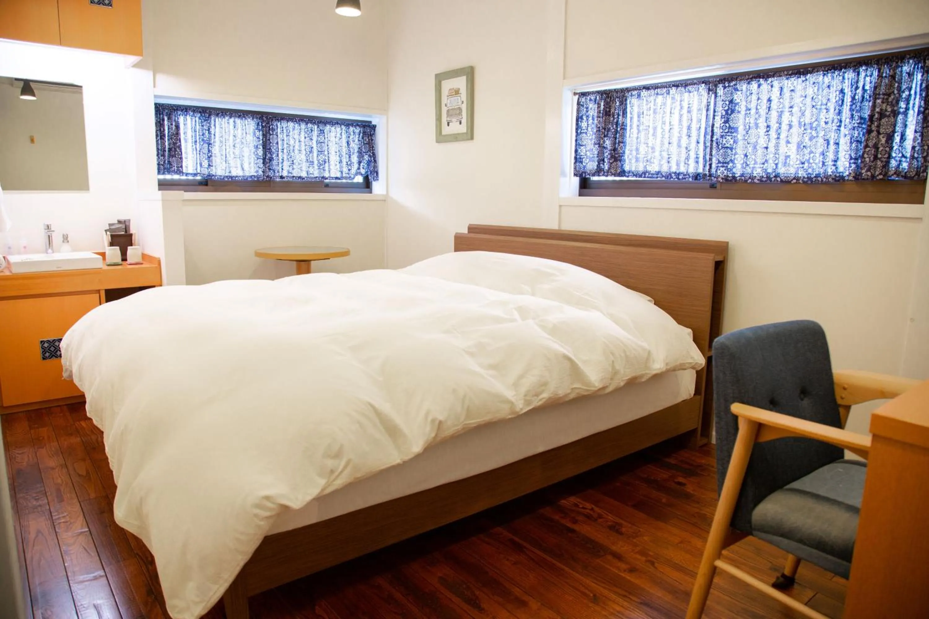 Bedroom, Bed in Kutsukake Stay Naka-Karuizawa