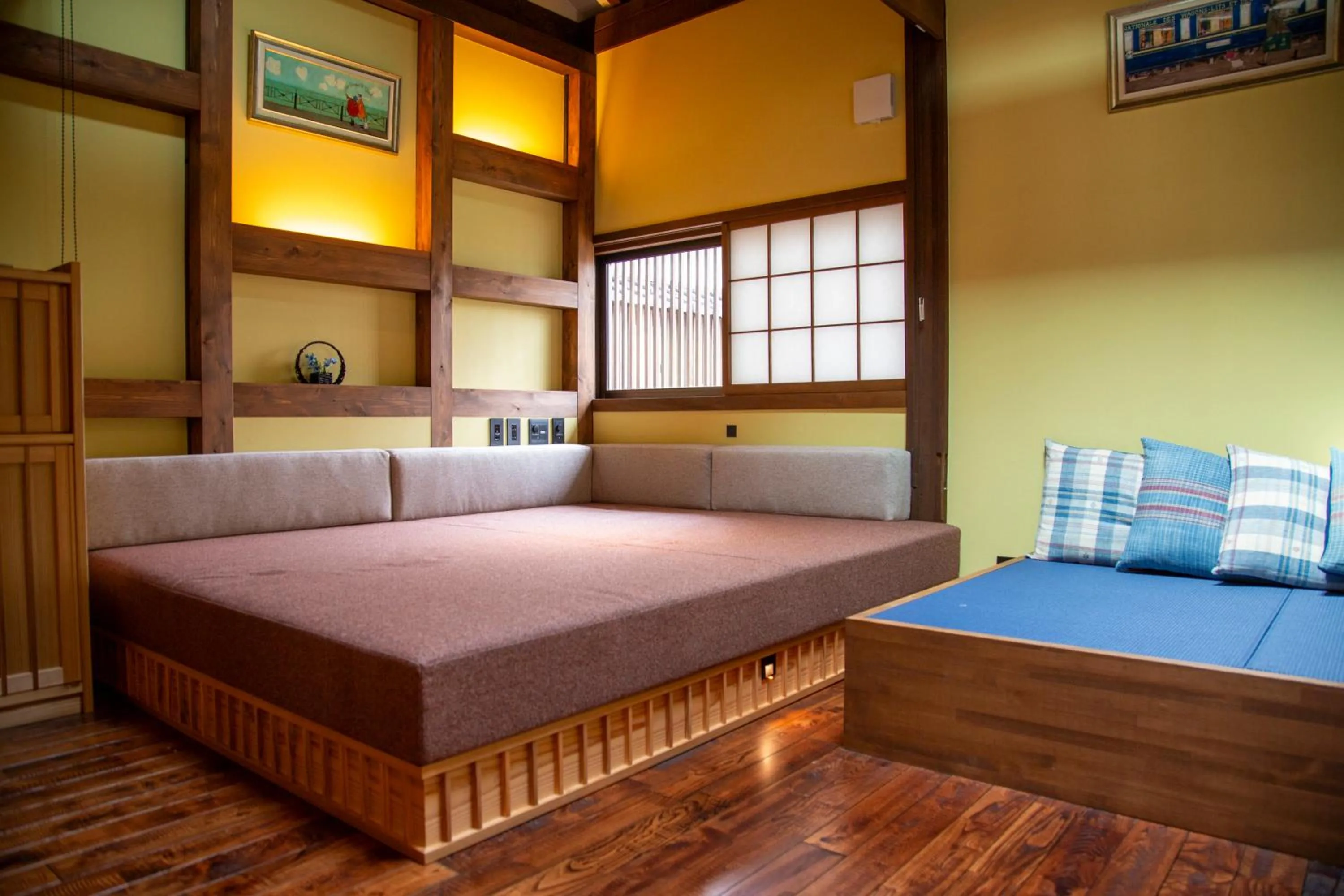 Bed in Kutsukake Stay Naka-Karuizawa