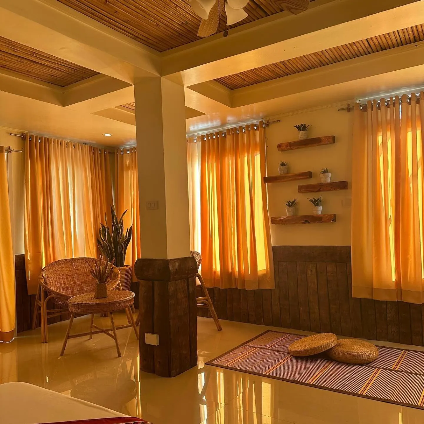 Bedroom in Nature's Eye Resort