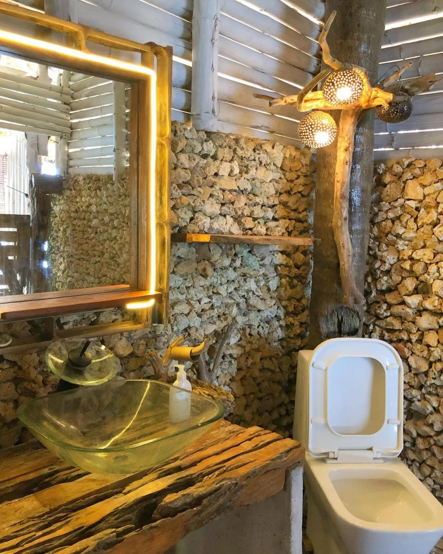 Bathroom in Nature's Eye Resort